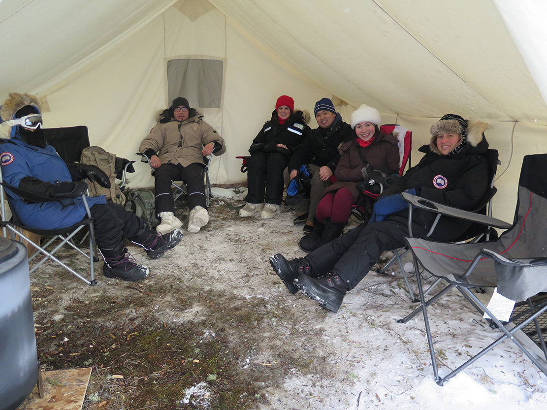 Snowmobile Tour with North Star Adventure in Yellowknife Canada
