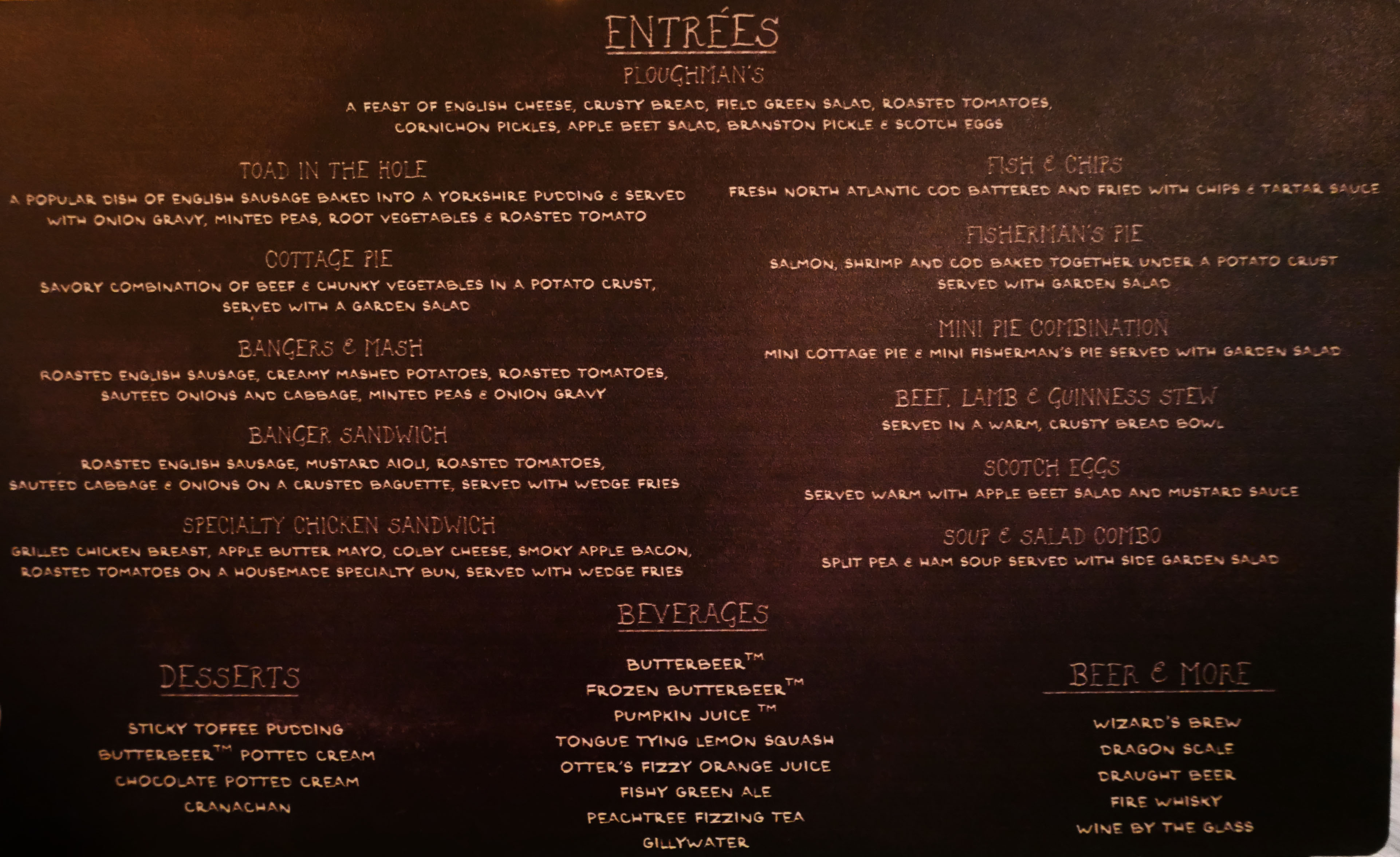 tips on visiting wizarding world of harry potter - leaky cauldron