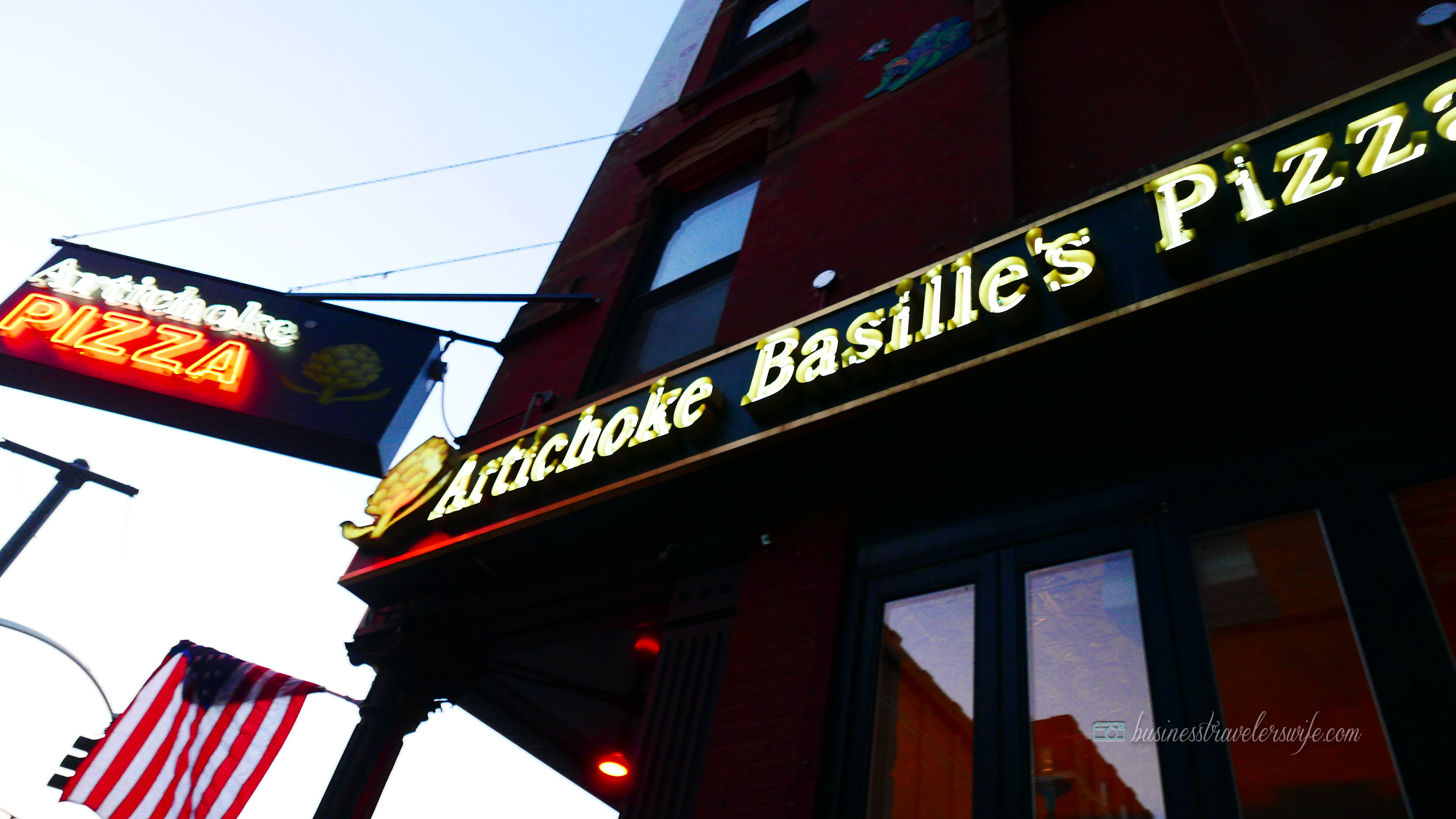 indulge like a food in NYC - what to eat in New York Bastille's Pizza Artichoke Pizza