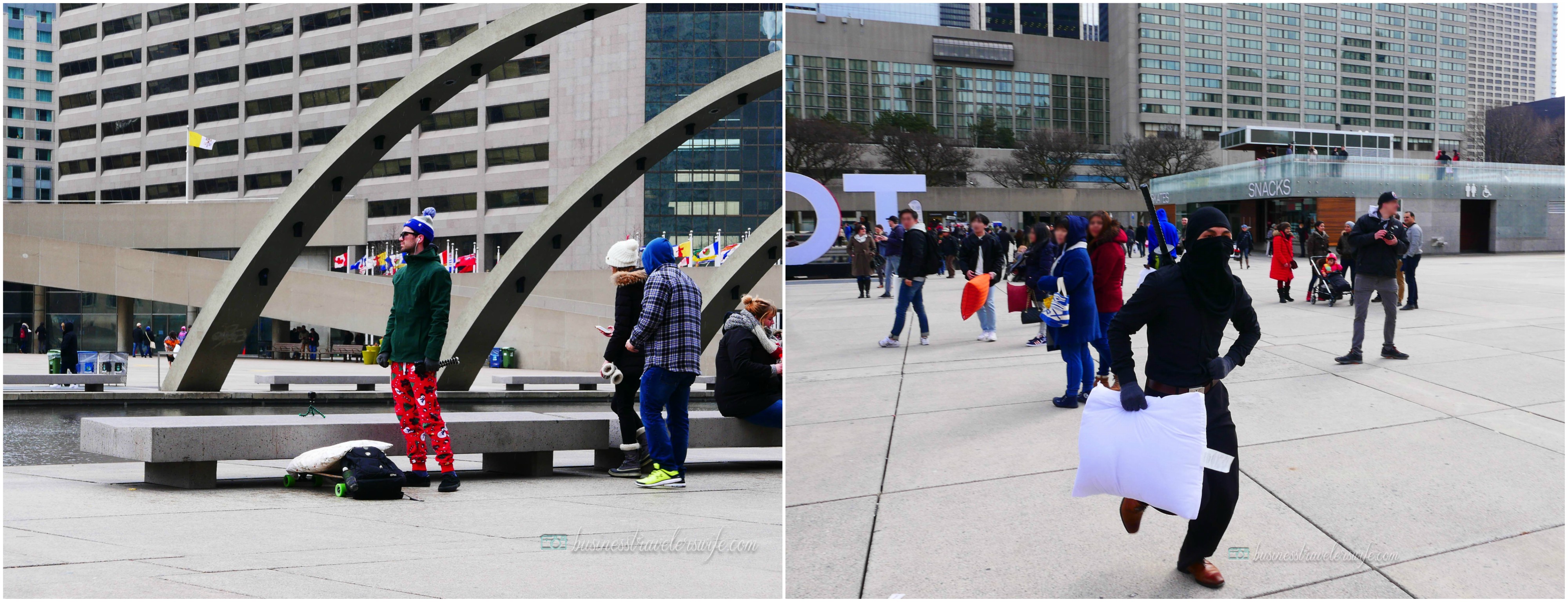 Pillow Fight Day Toronto