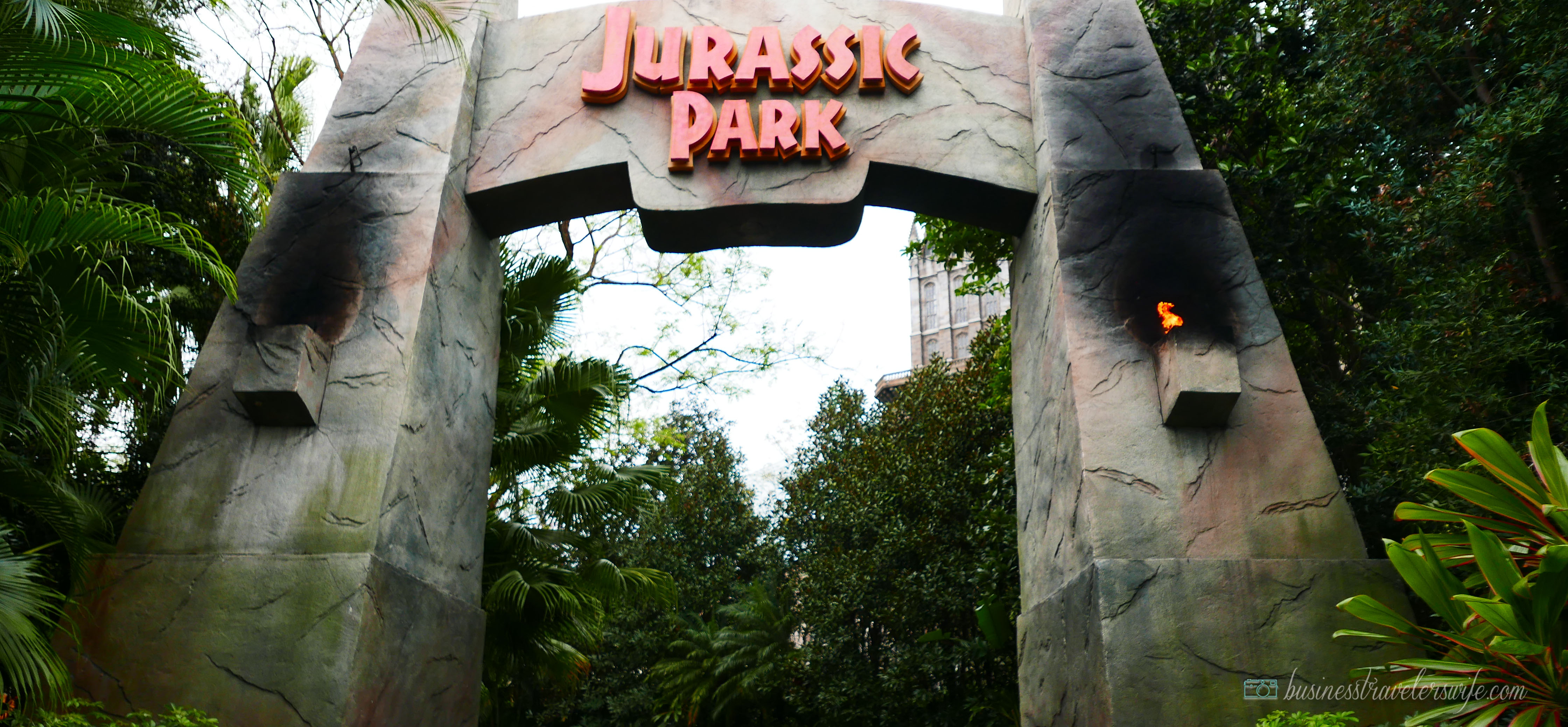 visiting universal orlando: islands of adventure - Jurassic Park Adventure