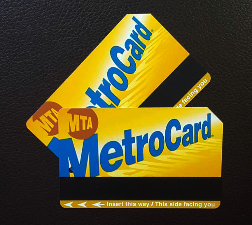 tips for tourists visiting New York - metrocard