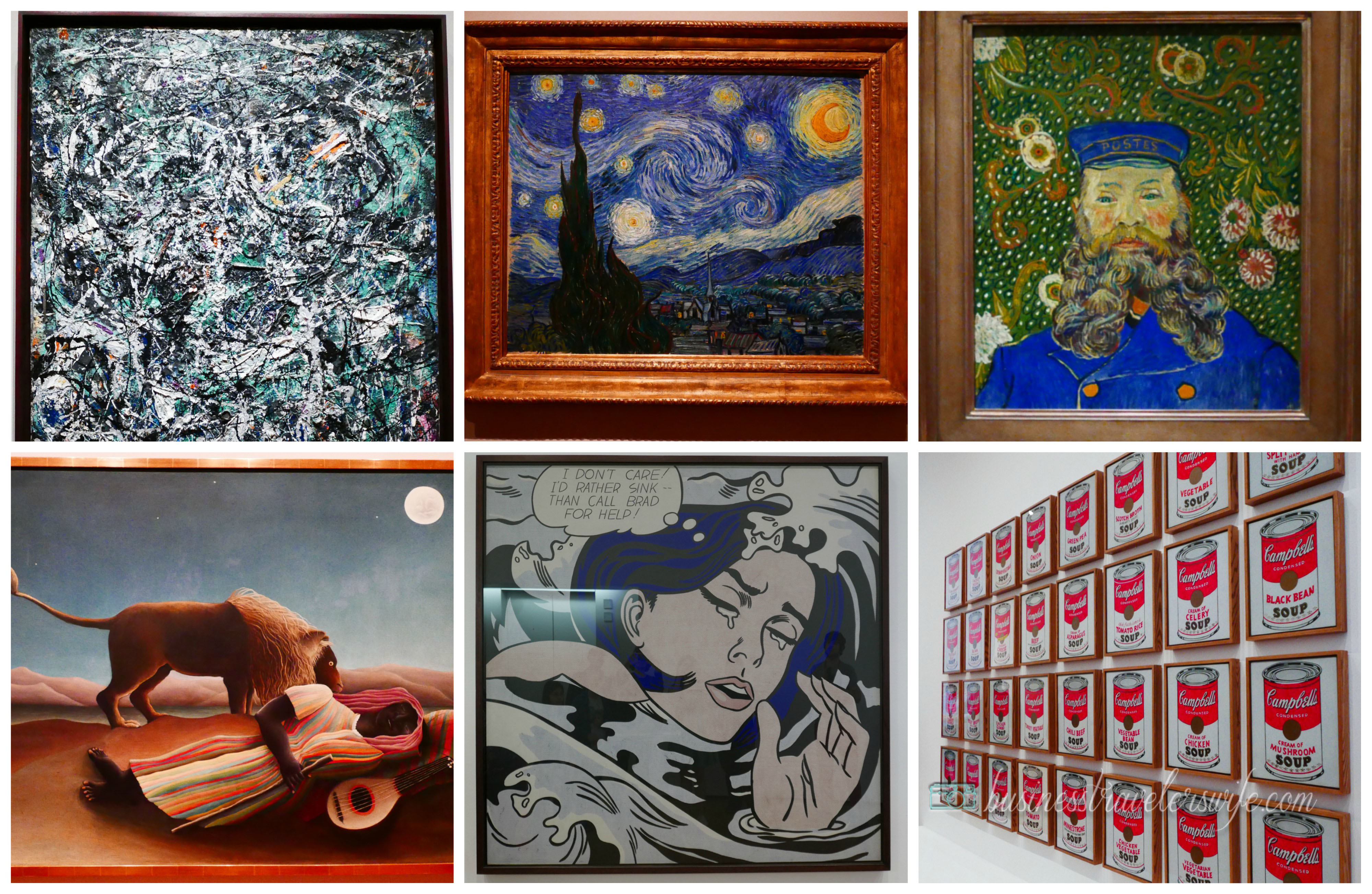 tips for tourists visiting New York - MoMa Free NYC Museum famous artworks
