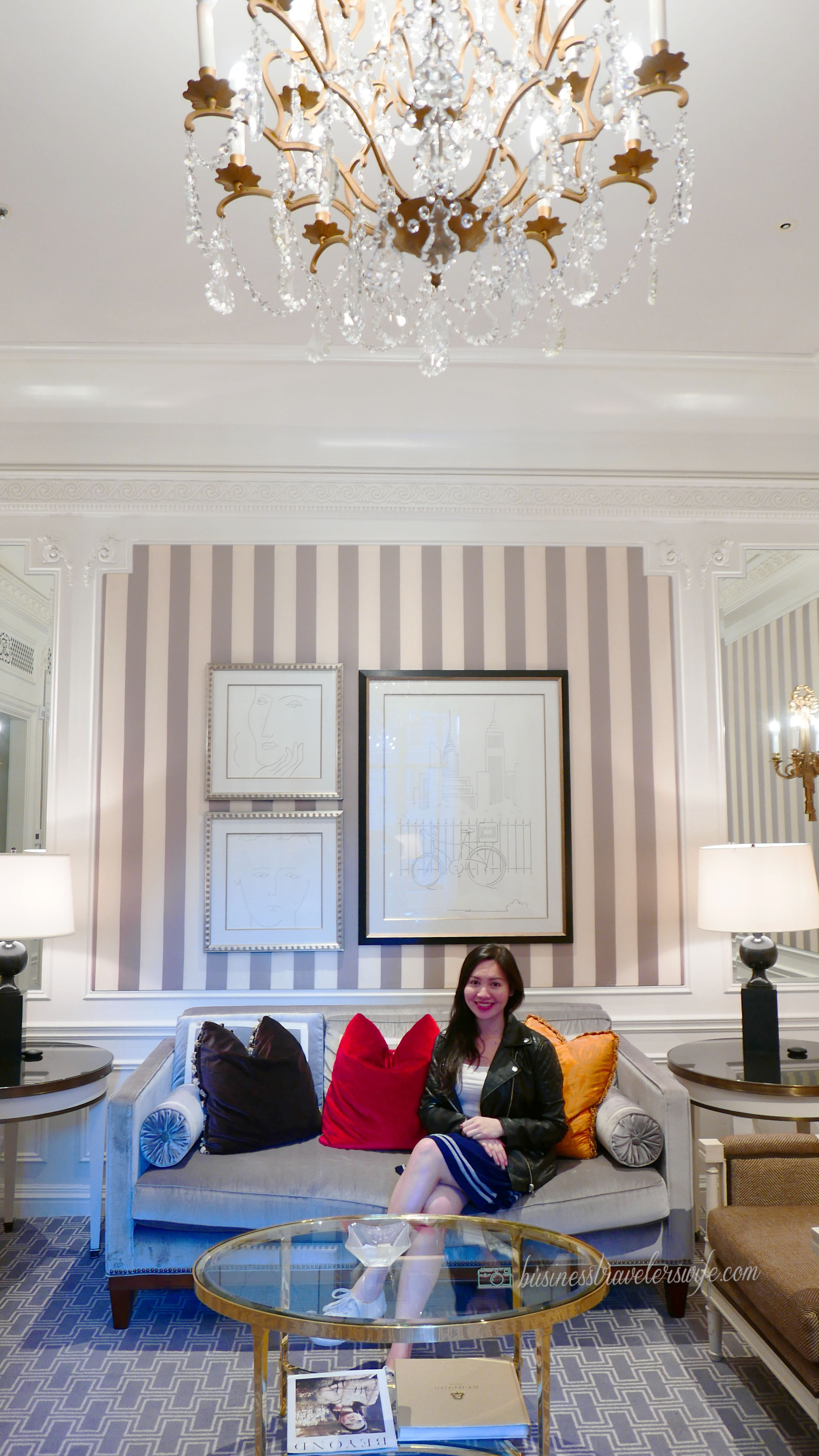 luxurious St. Regis New York Hotel - living room