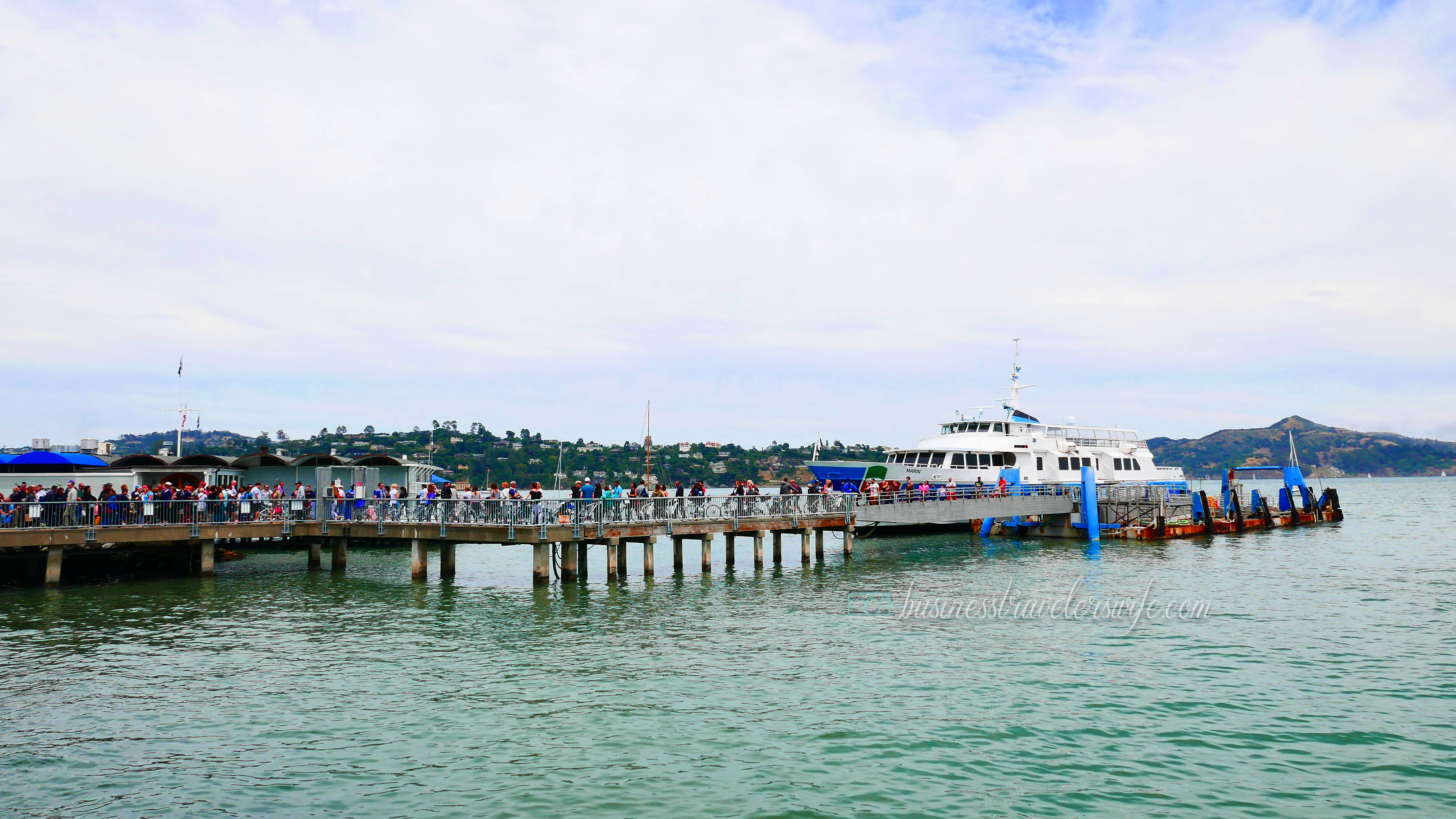 sights to see in san francisco sausalito ferry Bay & Bridgeway