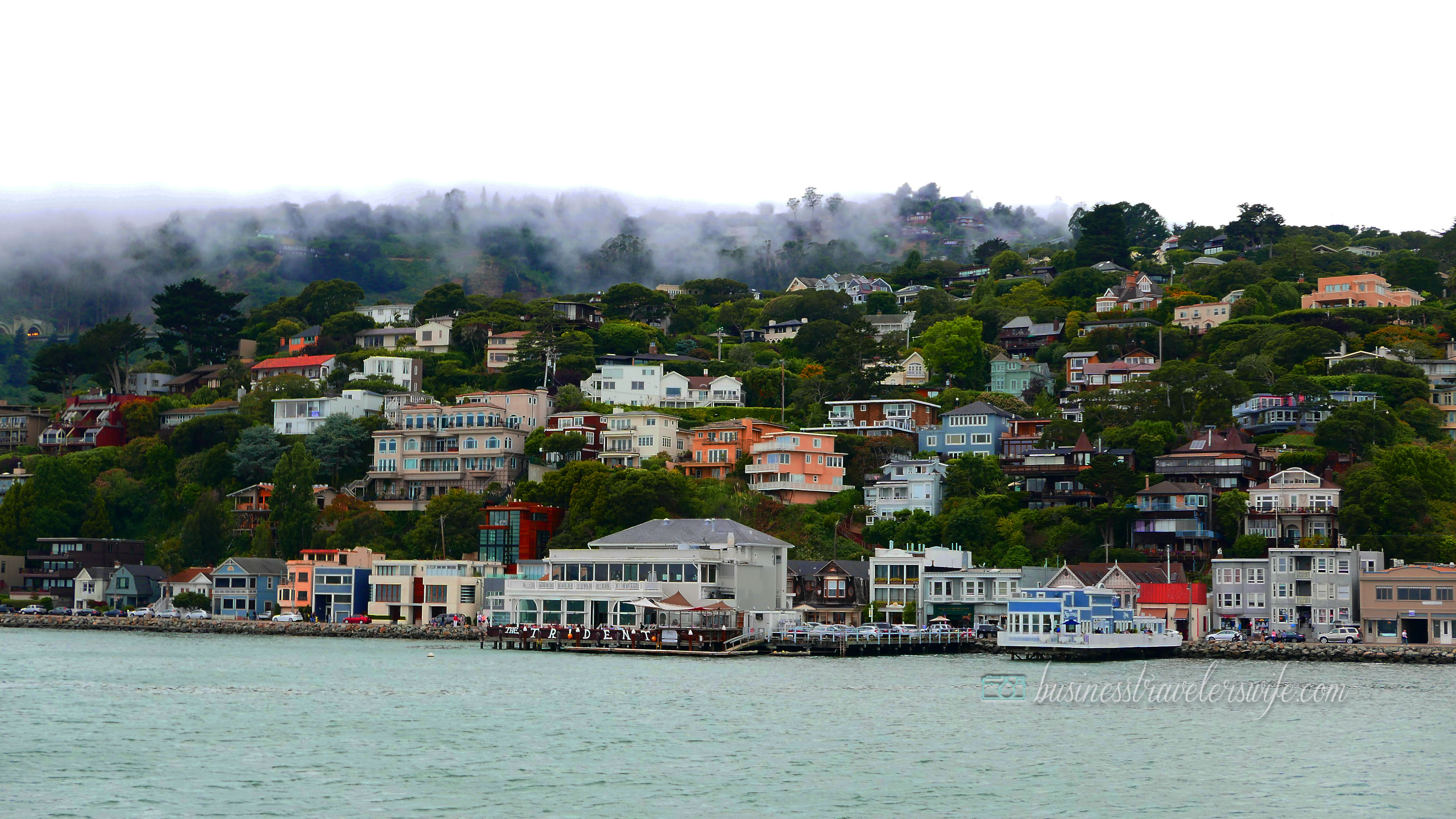 sights to see in san francisco sausalito view ferry Bay & Bridgeway