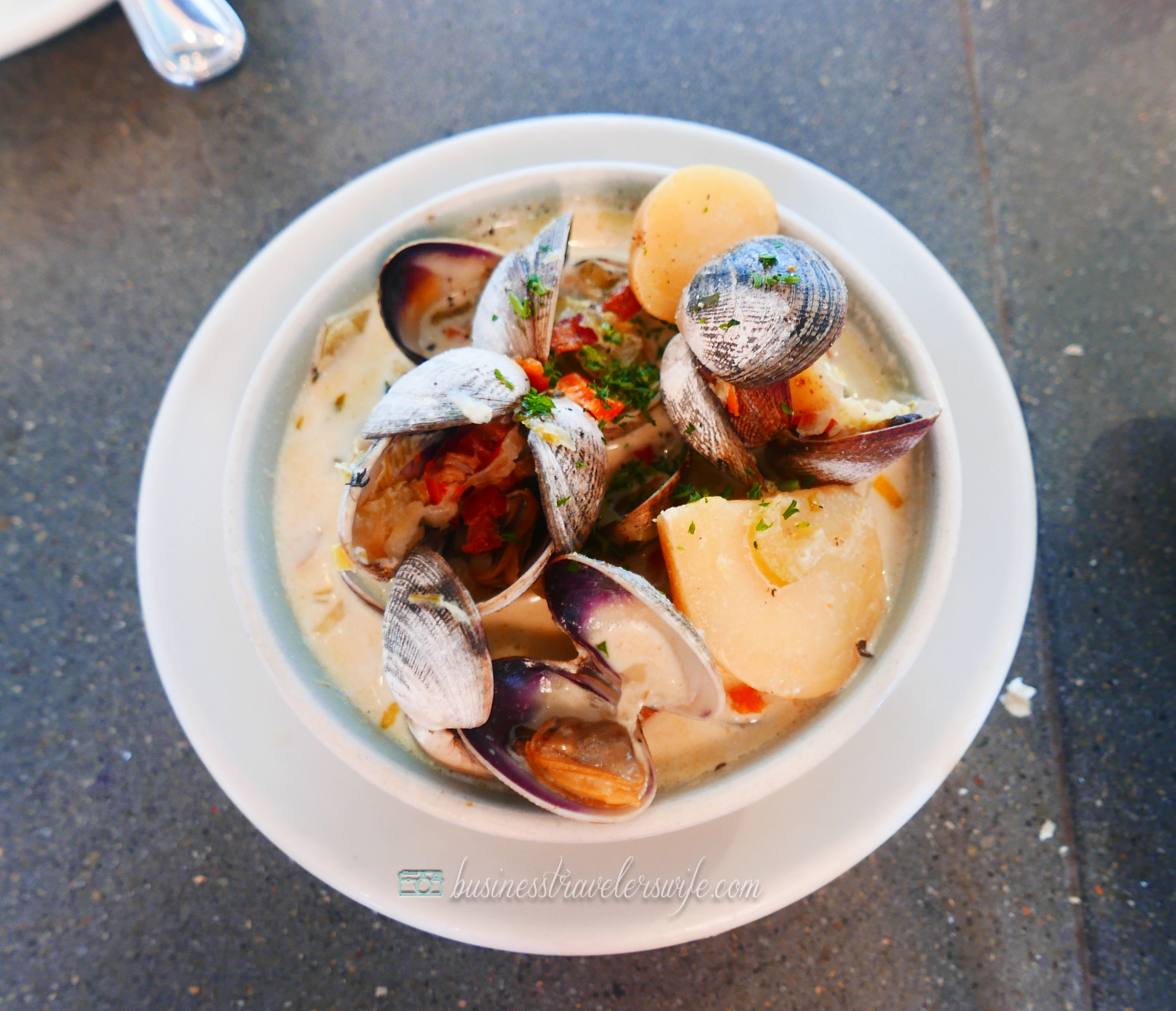 6 Amazing Places to Eat in San Francisco Hog Island Oyster Co Clam Chowder