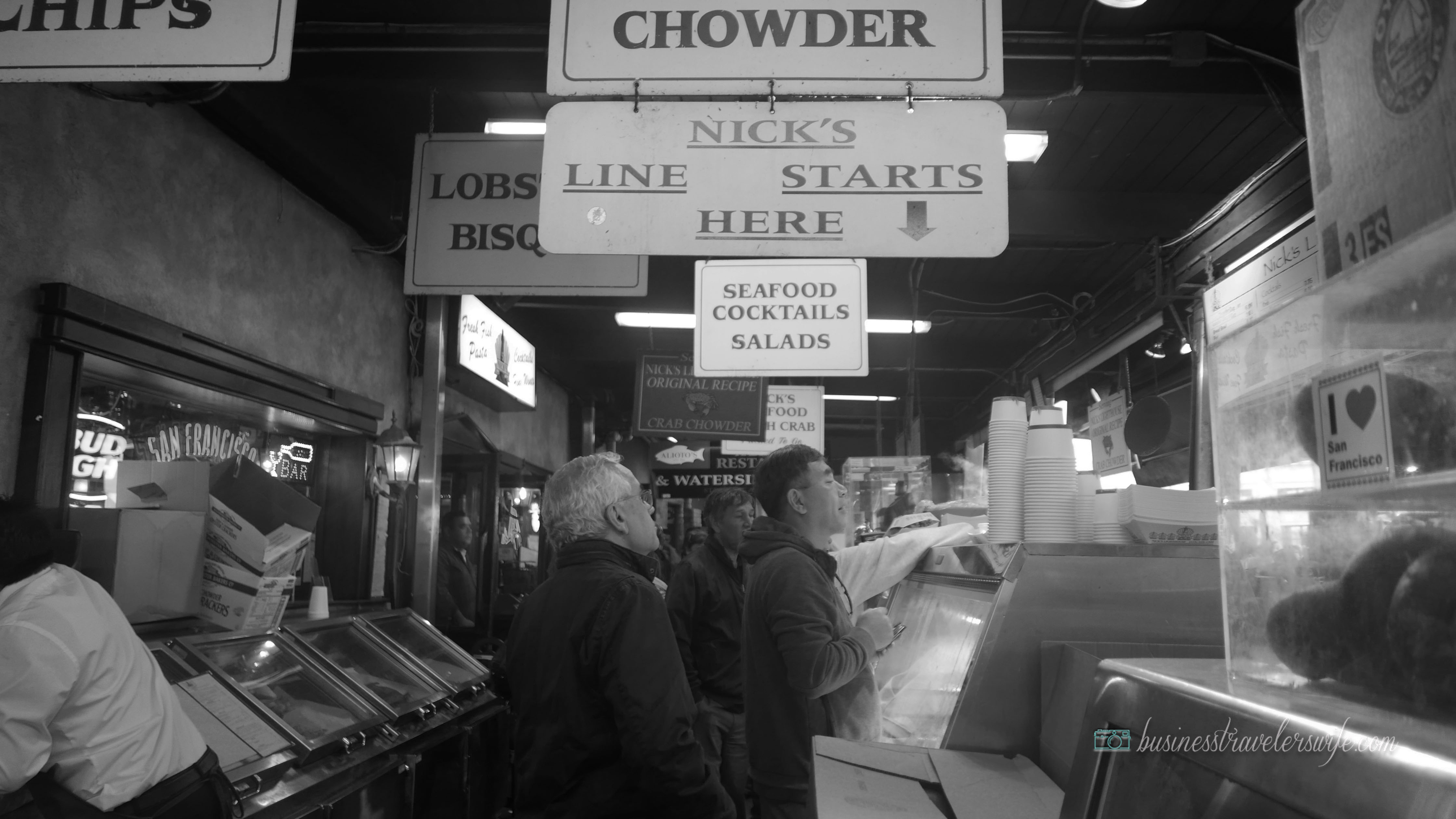 sights to see in san francisco Fisherman's Wharf seafood market