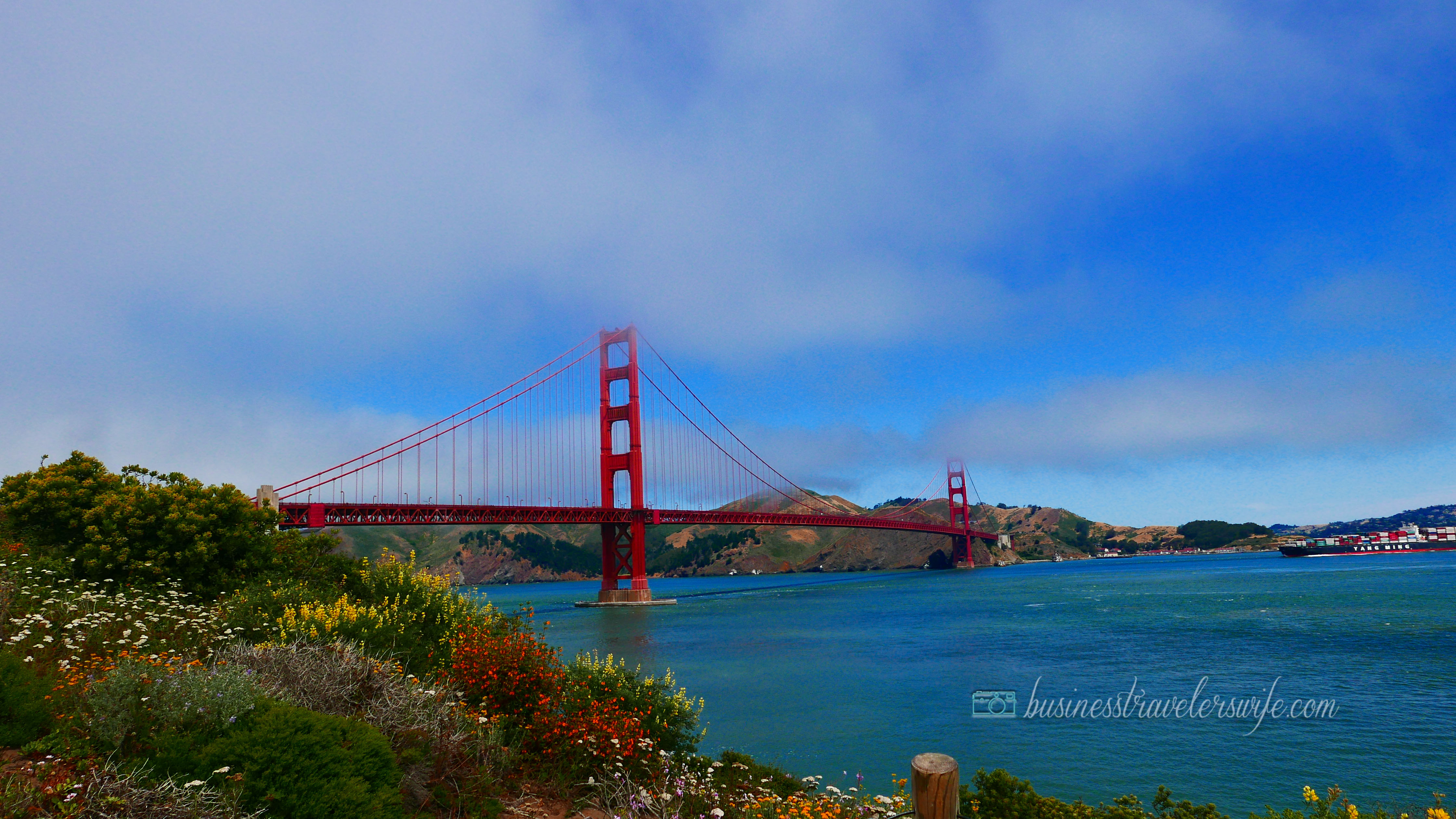 sights in san francisco golden gate bridge fort point view