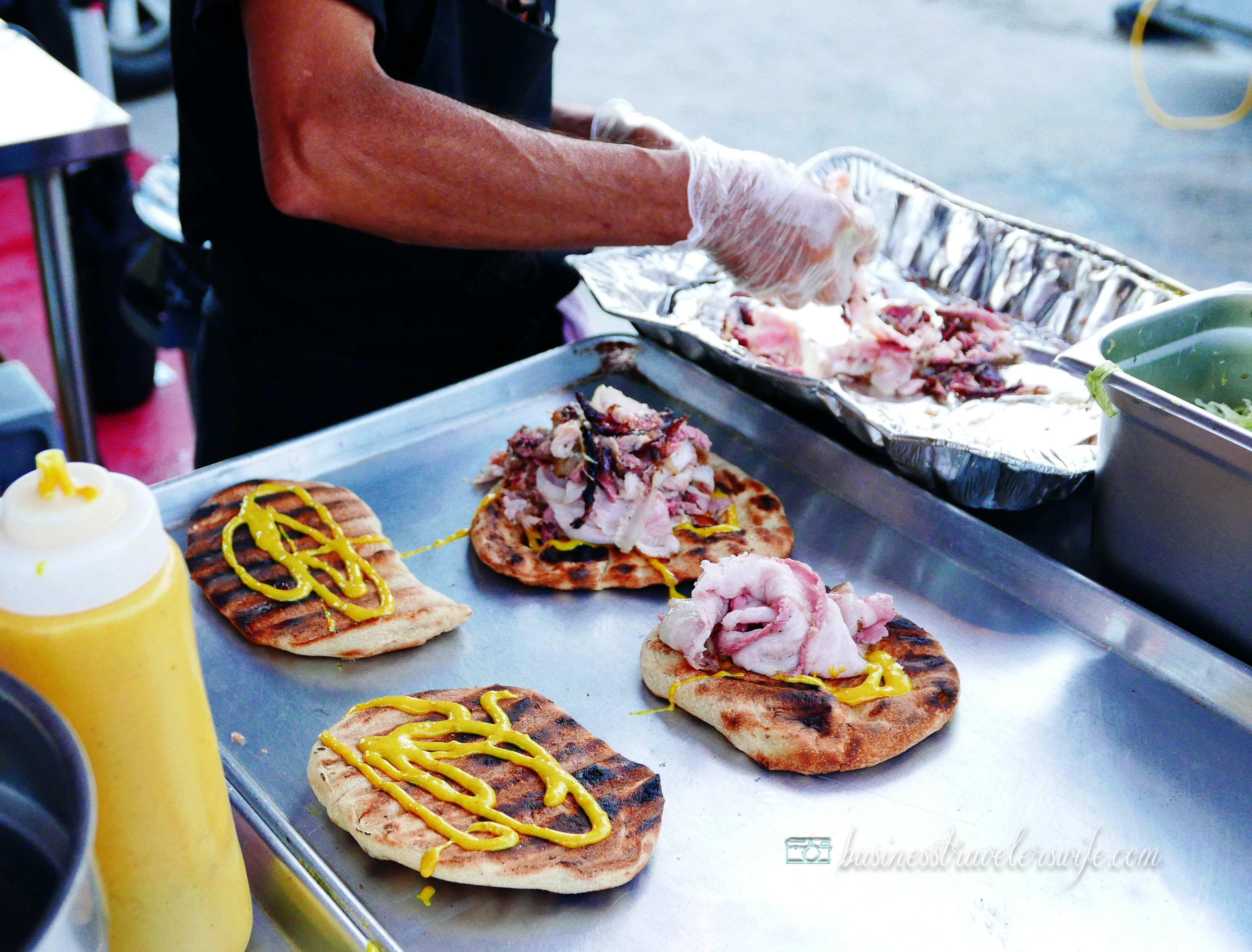 How Our Road Trip to Montreal Turned Into a Food Trip Grill Food Trucks Camion Au Pied De Cochon Bacon Sandwich