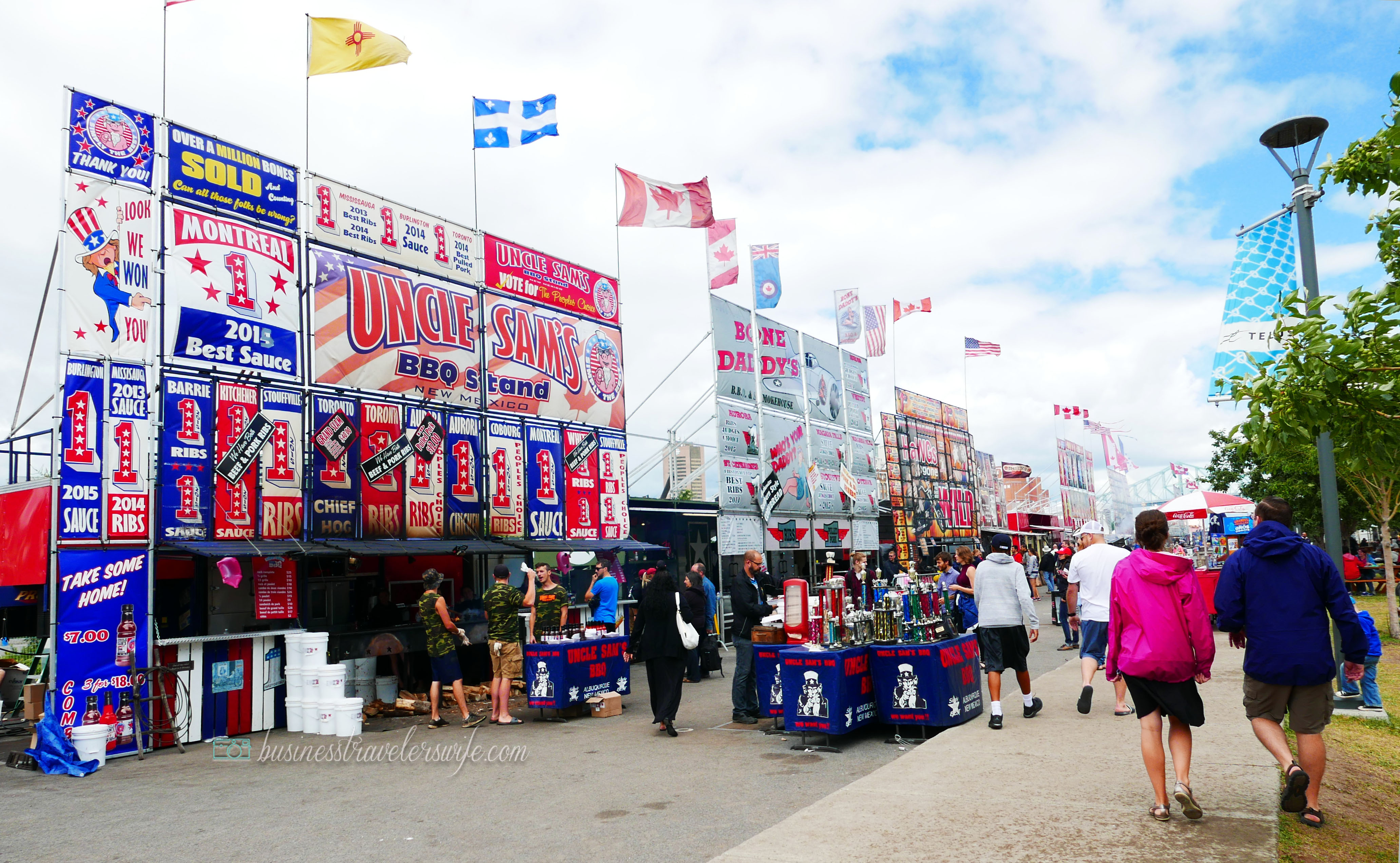 How Our Road Trip to Montreal Turned Into a Food Trip Food Trucks Old Port Ribfest