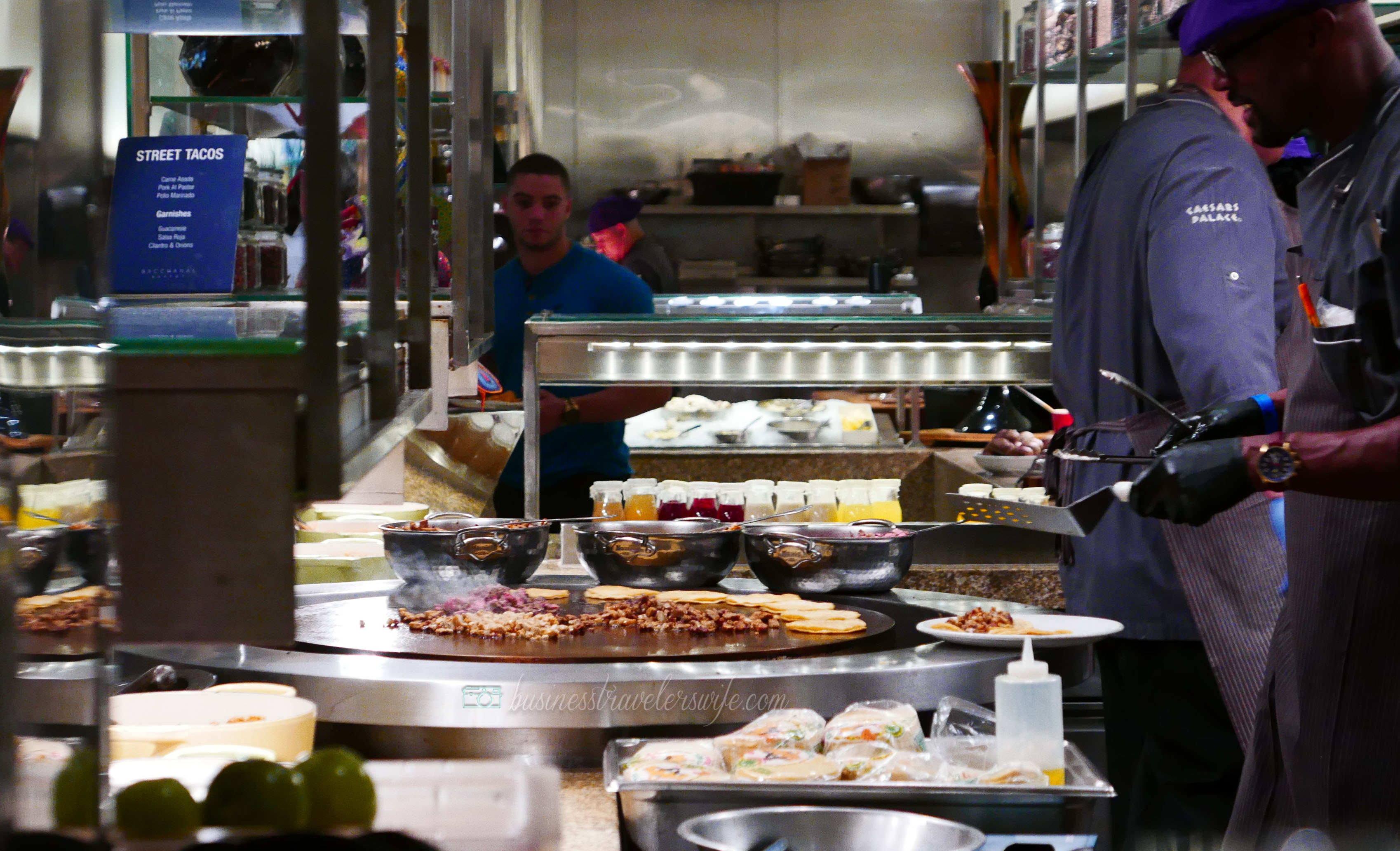 Bacchanal Buffet is One of the Best Buffets in Las Vegas Caesars Palace Street Tacos