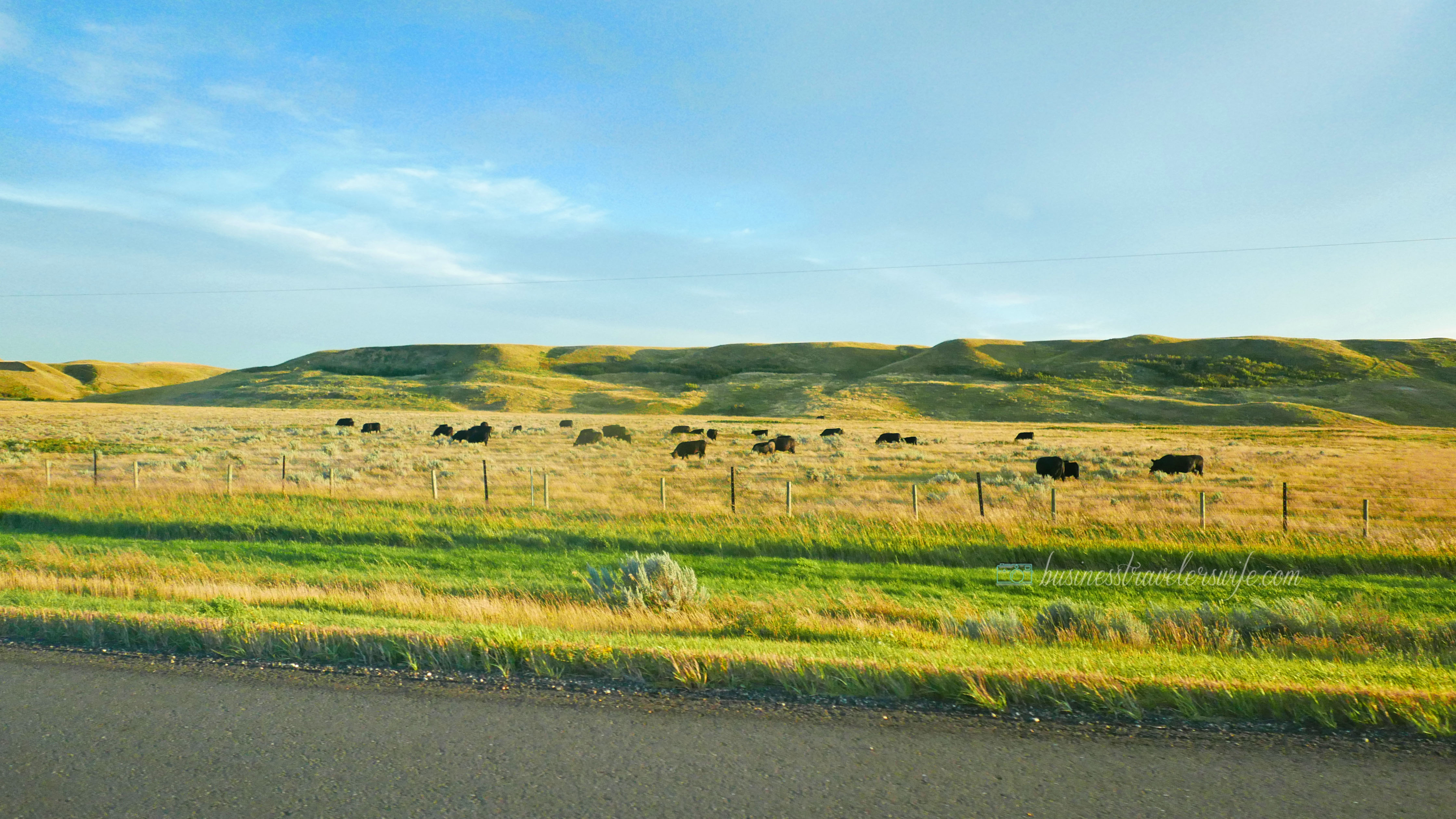 cross-country roadtrip drive from calgary to toronto clouds alberta