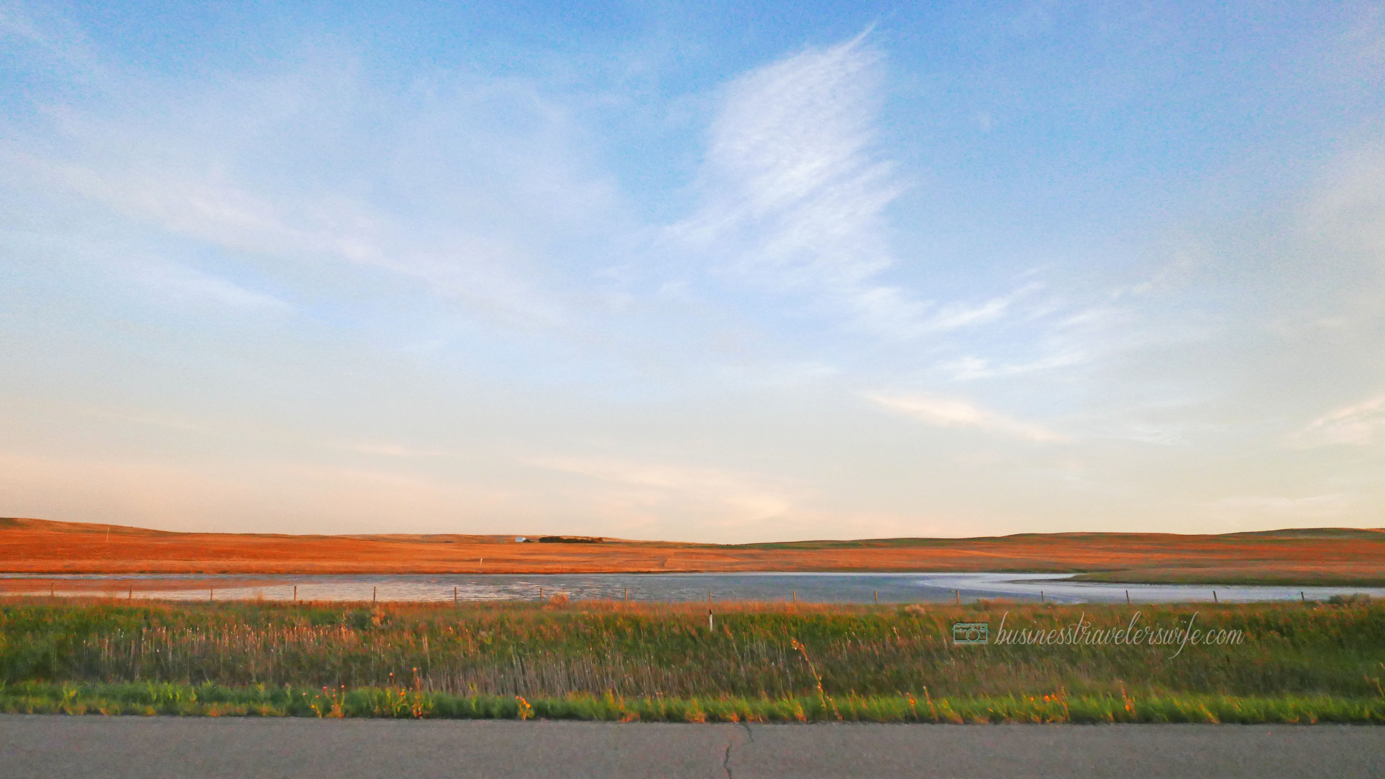 cross-country roadtrip drive from calgary to toronto clouds alberta