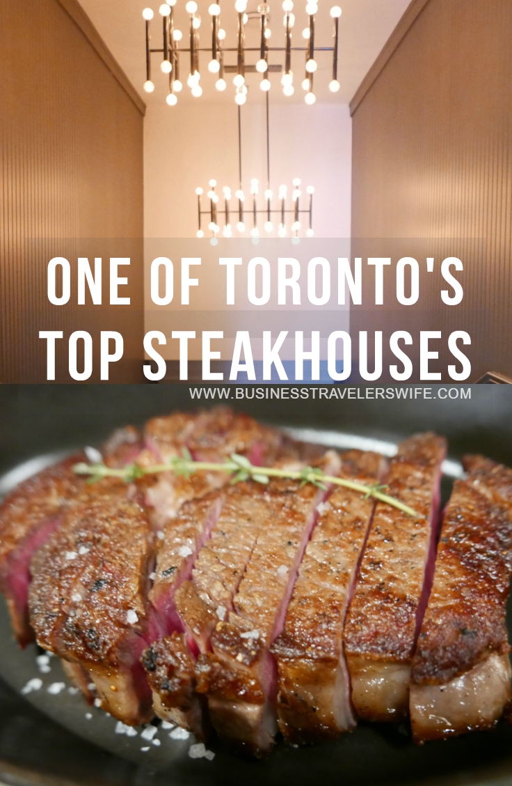 Toronto Jacobs & Co. Steakhouse romantic dinner birthday
