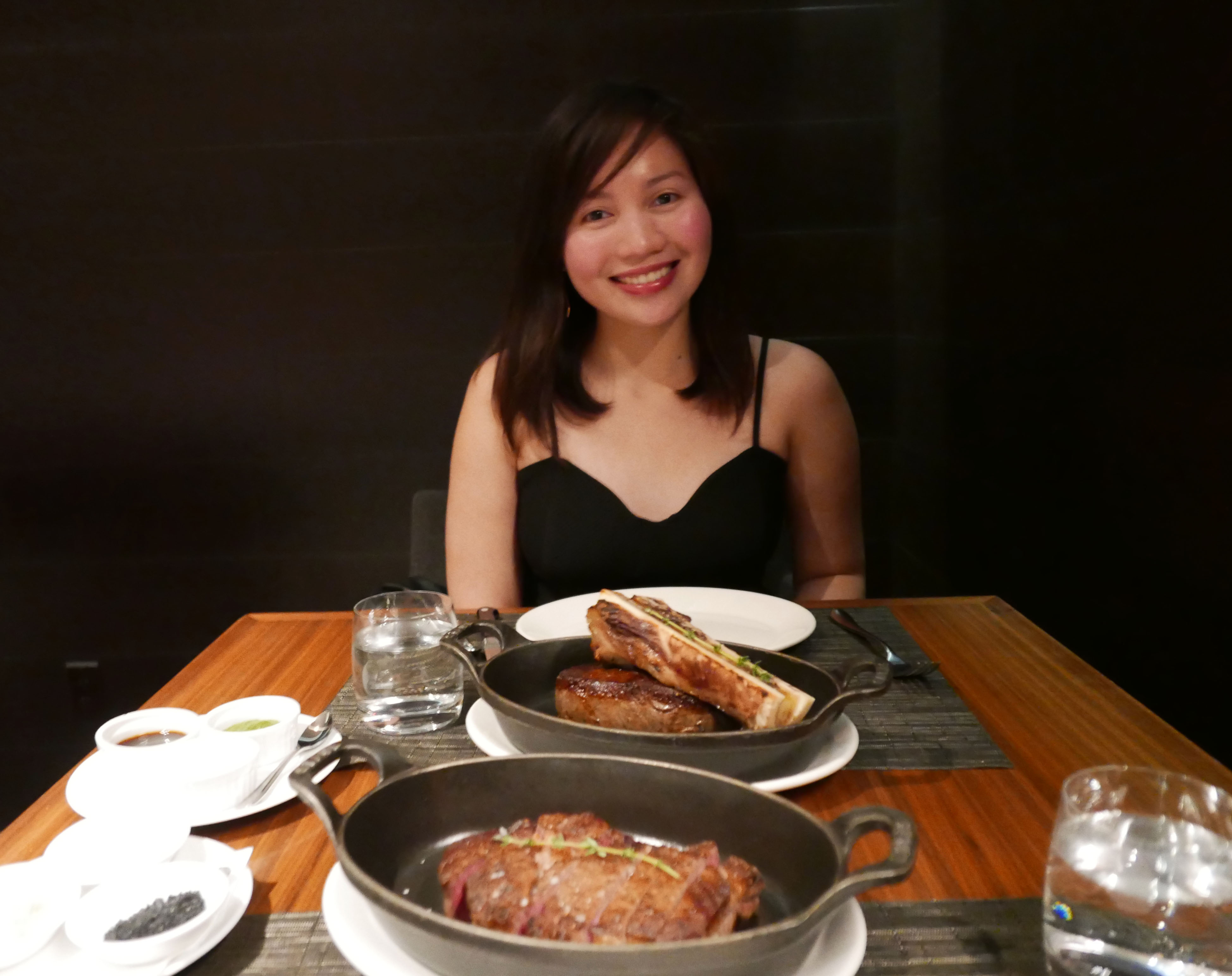 Toronto Jacobs & Co. Steakhouse romantic dinner birthday celebration Business Trave;er's Wife