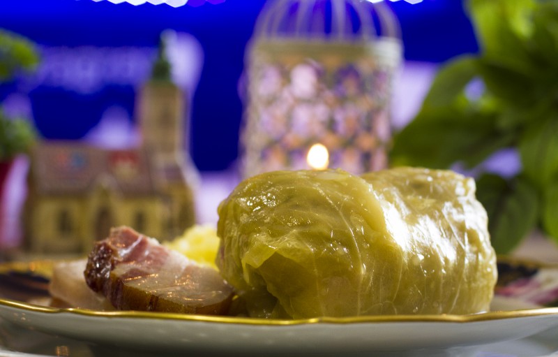 10 Must-Visit Christmas Markets Around the World for Foodies Zagreb Croatia Advent Sarma with mashed potatoes sour cabbage rolls stuffed with minced meat