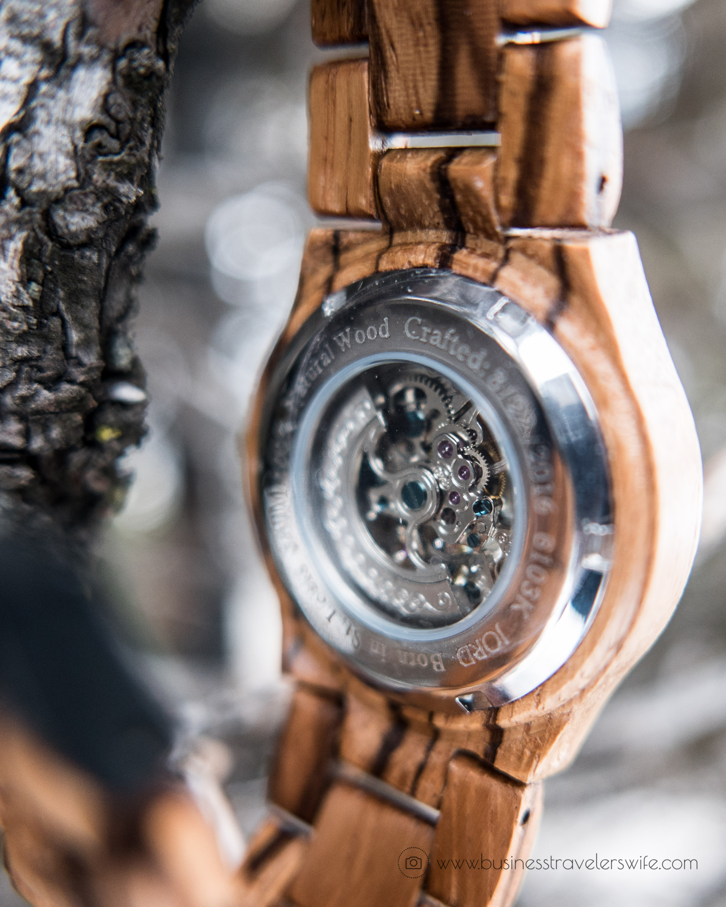 Back to Basics - New Year, New Travel Accessory, New Unique Watch Jord Wood Watch Cora Series Turquoise Zebrawood