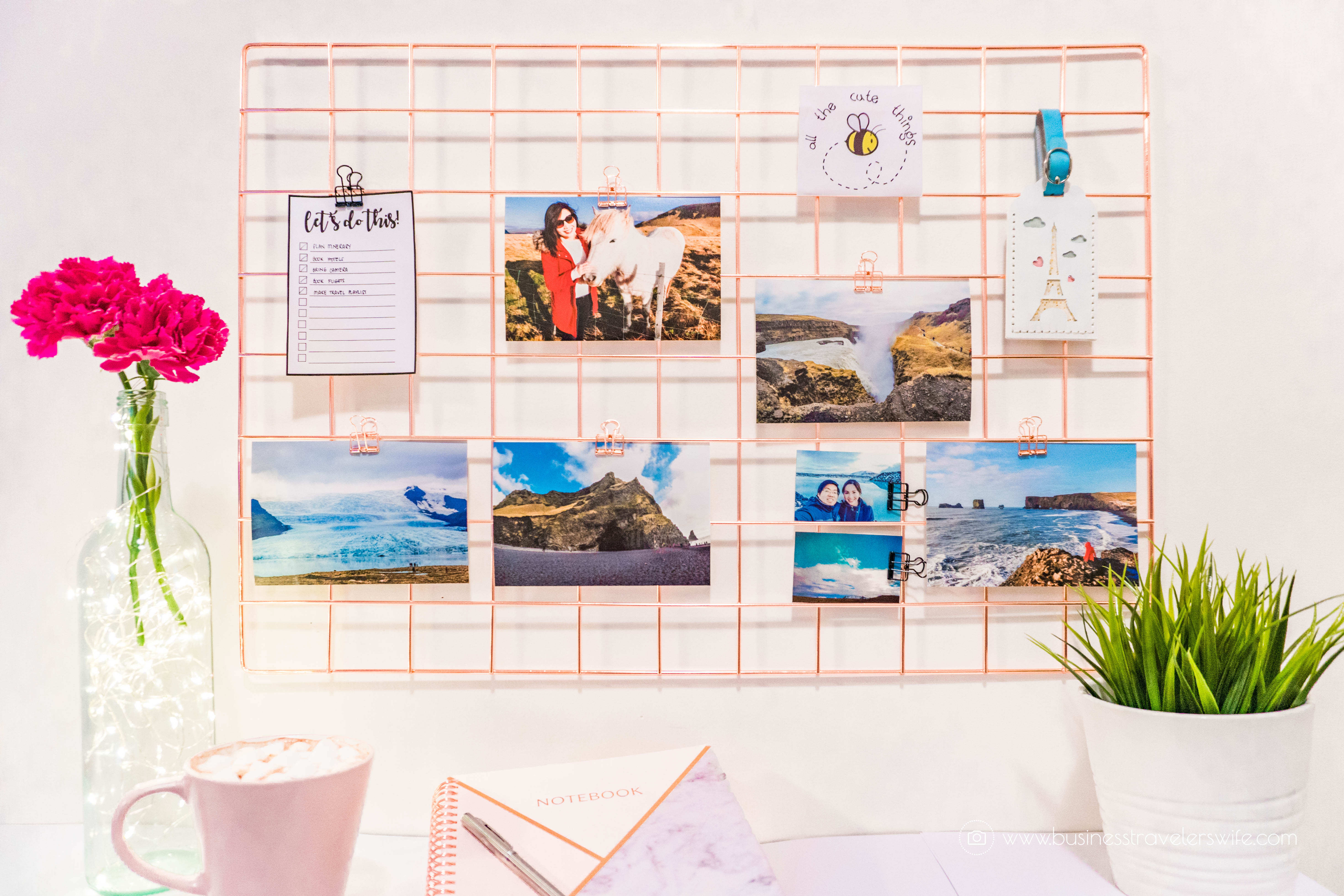 Photo Wire Wall Grid