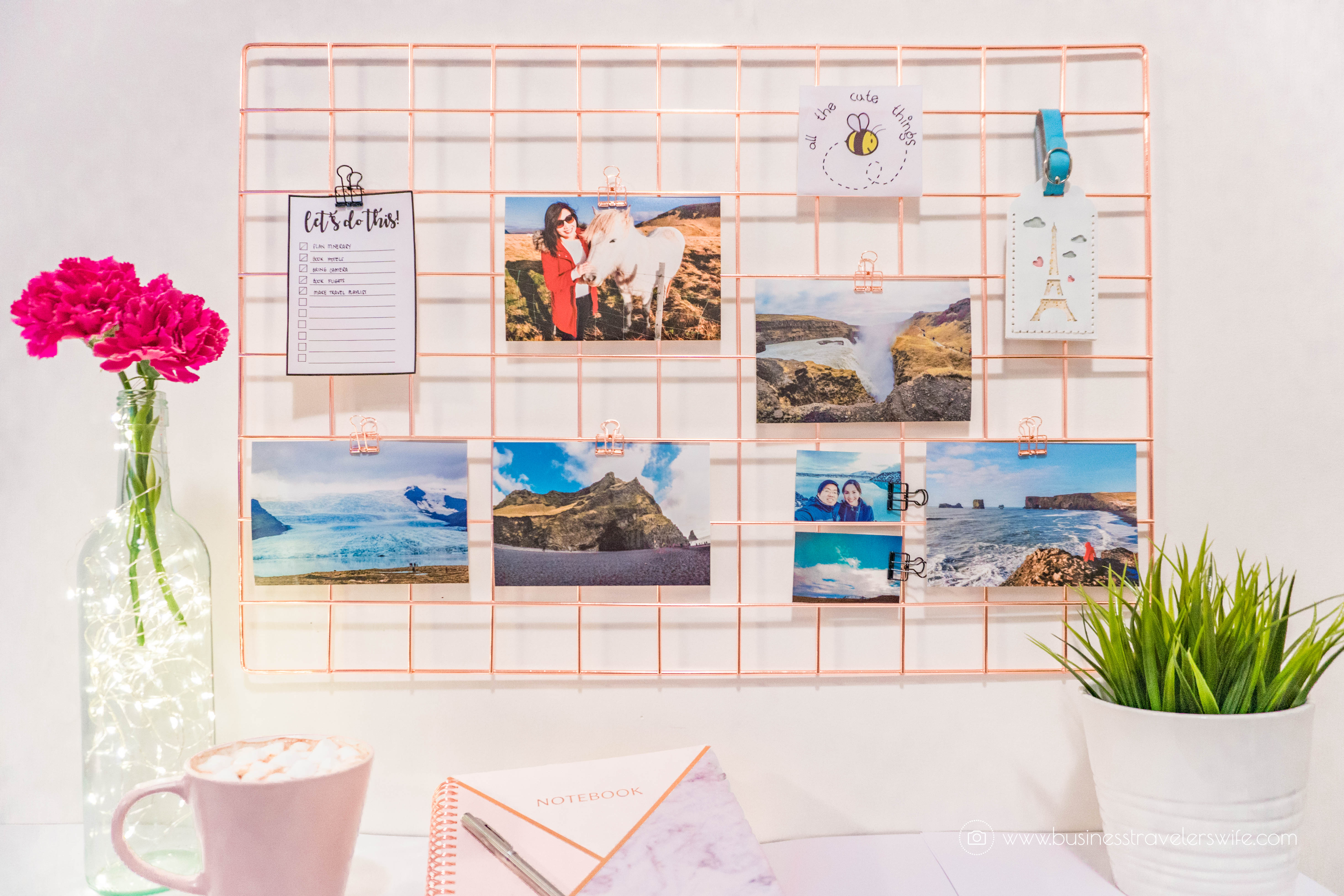 Photo Wire Wall Grid