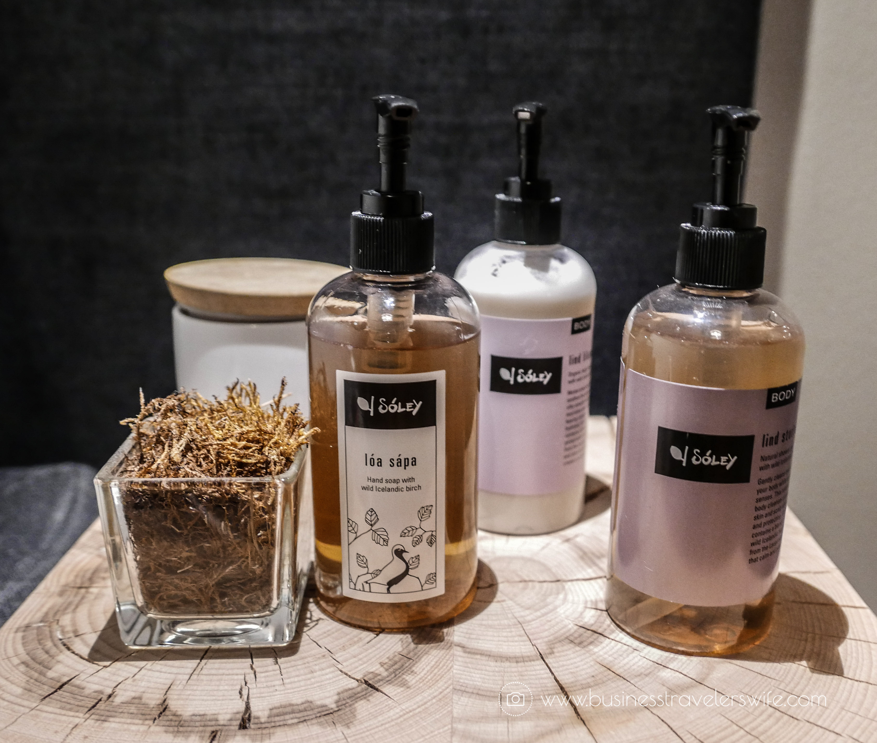 Where to Stay in Iceland - ION Adventure Hotel Toiletries
