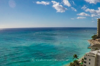 Hotel Review on Hyatt Regency Waikiki Beach Resort & Spa Room King Bed Balcony Ocean View Honolulu Oahu Hawaii
