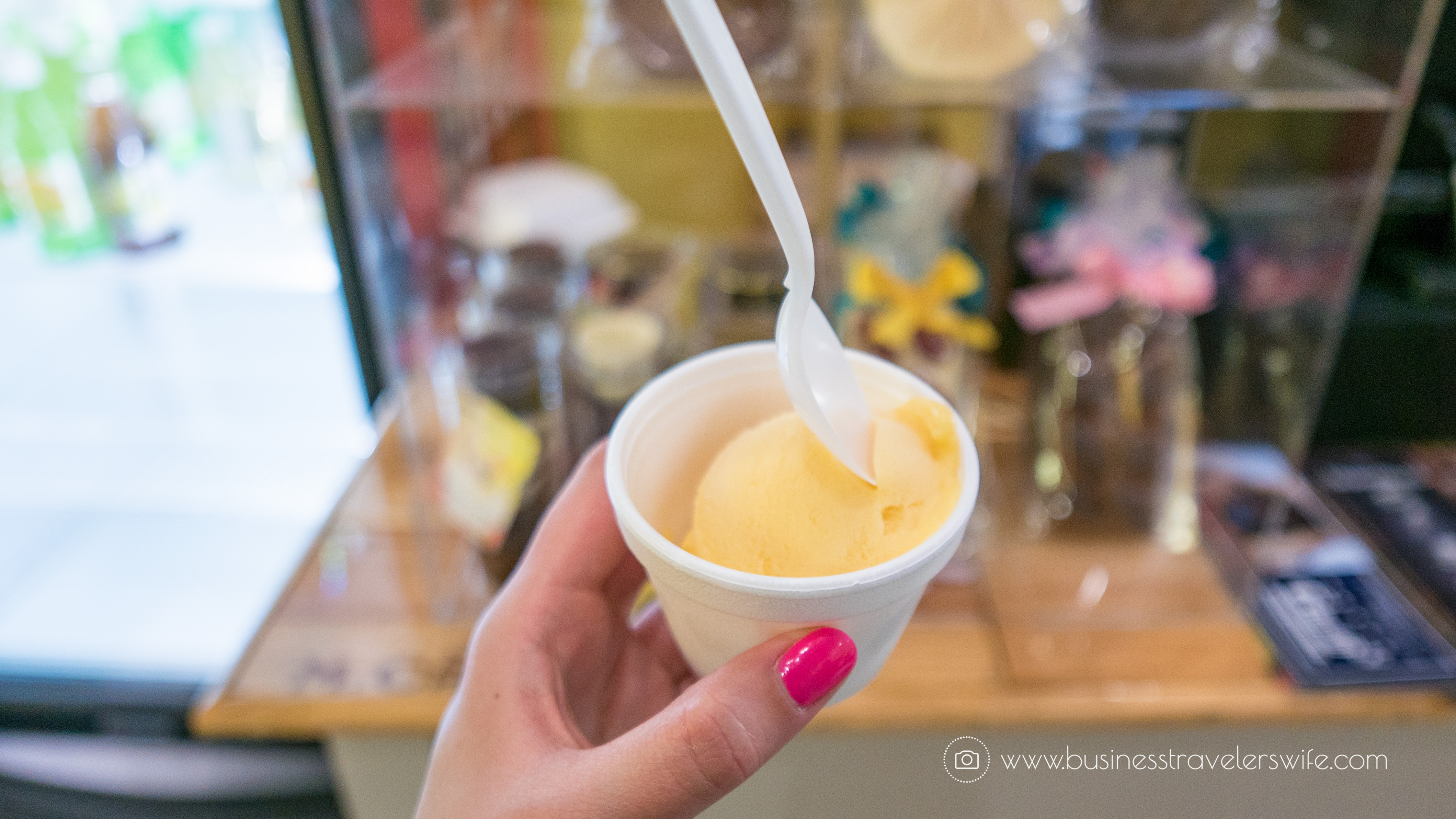 Eat Like a Local in Bahamas Tru Bahamian Food Tours' Bites of Nassau The Drawbridge Mango Gelato