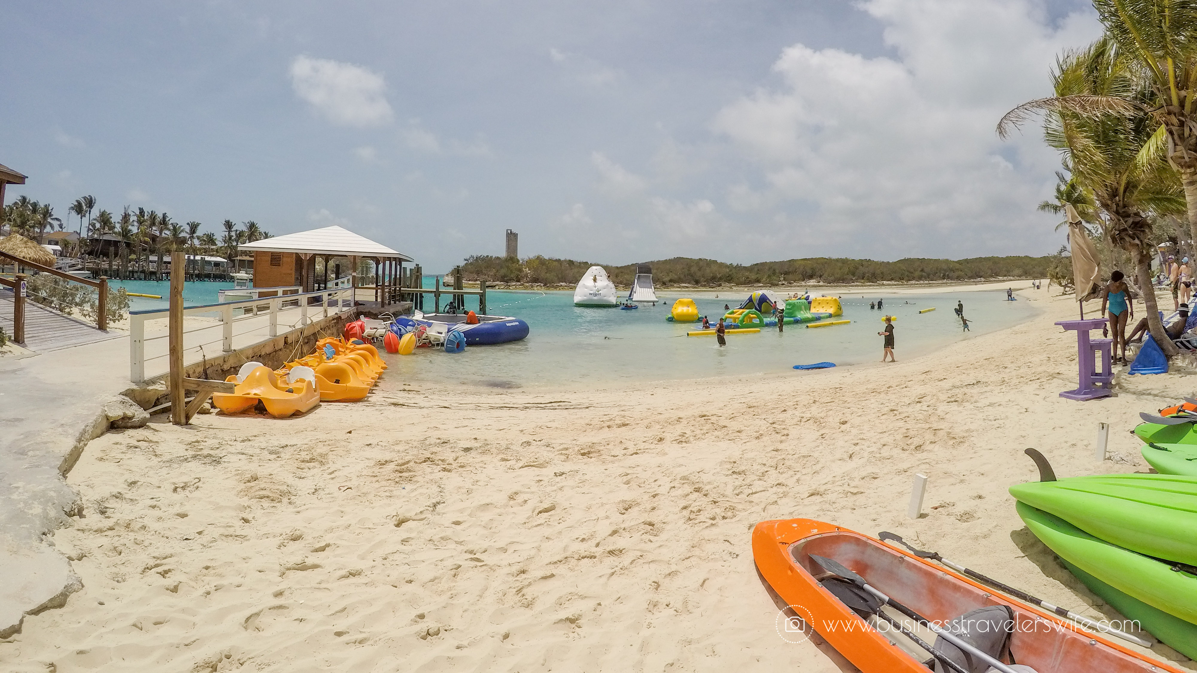VIP Beach Day and Dolphin Encounter on Blue Lagoon Island, Bahamas Aqua Bounce Park (1 of 1)-2