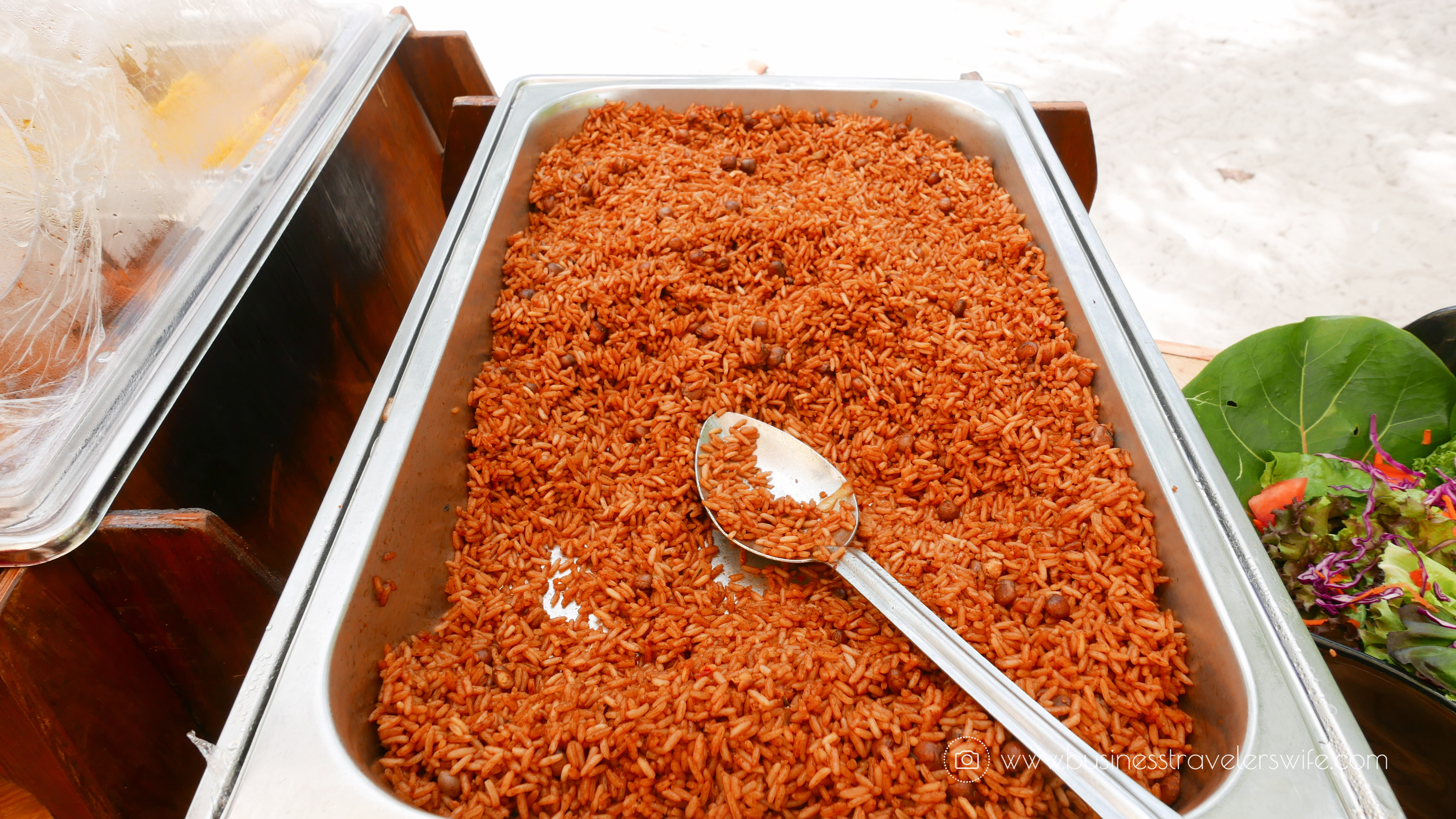 VIP Beach Day and Dolphin Encounter on Blue Lagoon Island Lunch, Bahamas Buffet Peas n Rice (1 of 1)