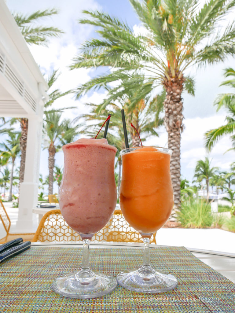 Grand Hyatt Baha Mar - A Grand Vacation in Nassau Bahamas Drift Bar and Grill Dacquiris