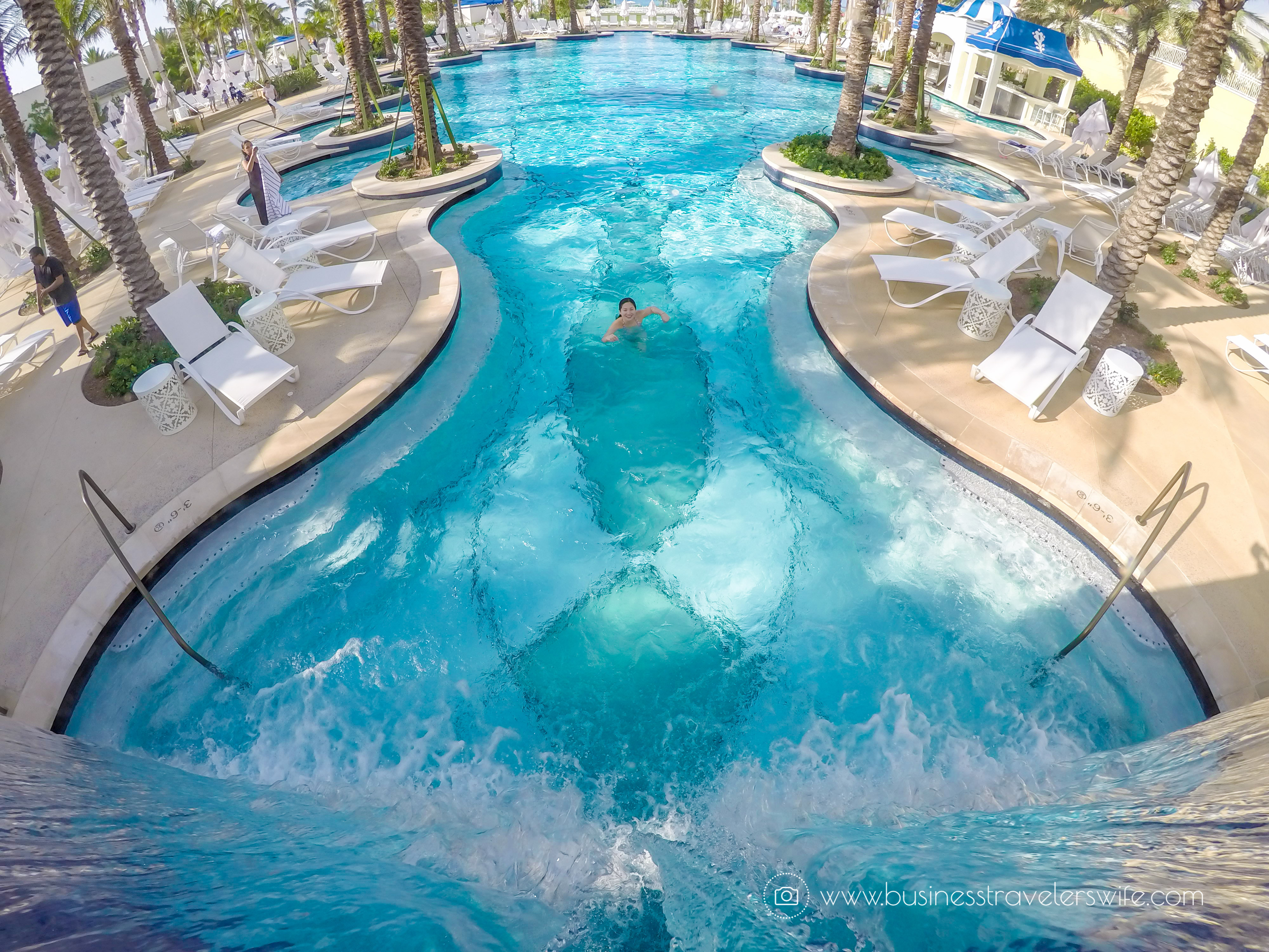 Grand Hyatt Baha Mar - A Grand Vacation in Nassau Bahamas 7 outdoor pools waterfall