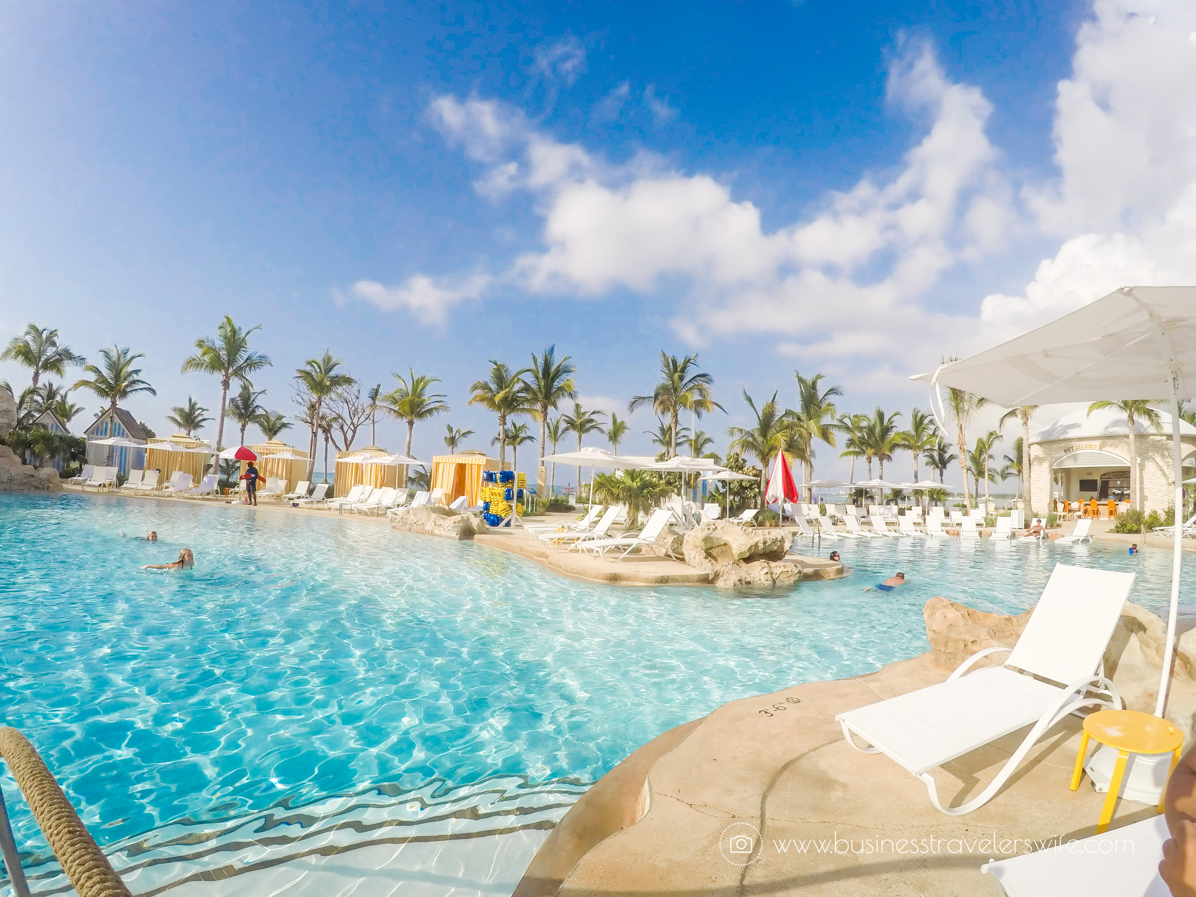 Grand Hyatt Baha Mar - A Grand Vacation in Nassau Bahamas Pool Rock Jump Aquarium