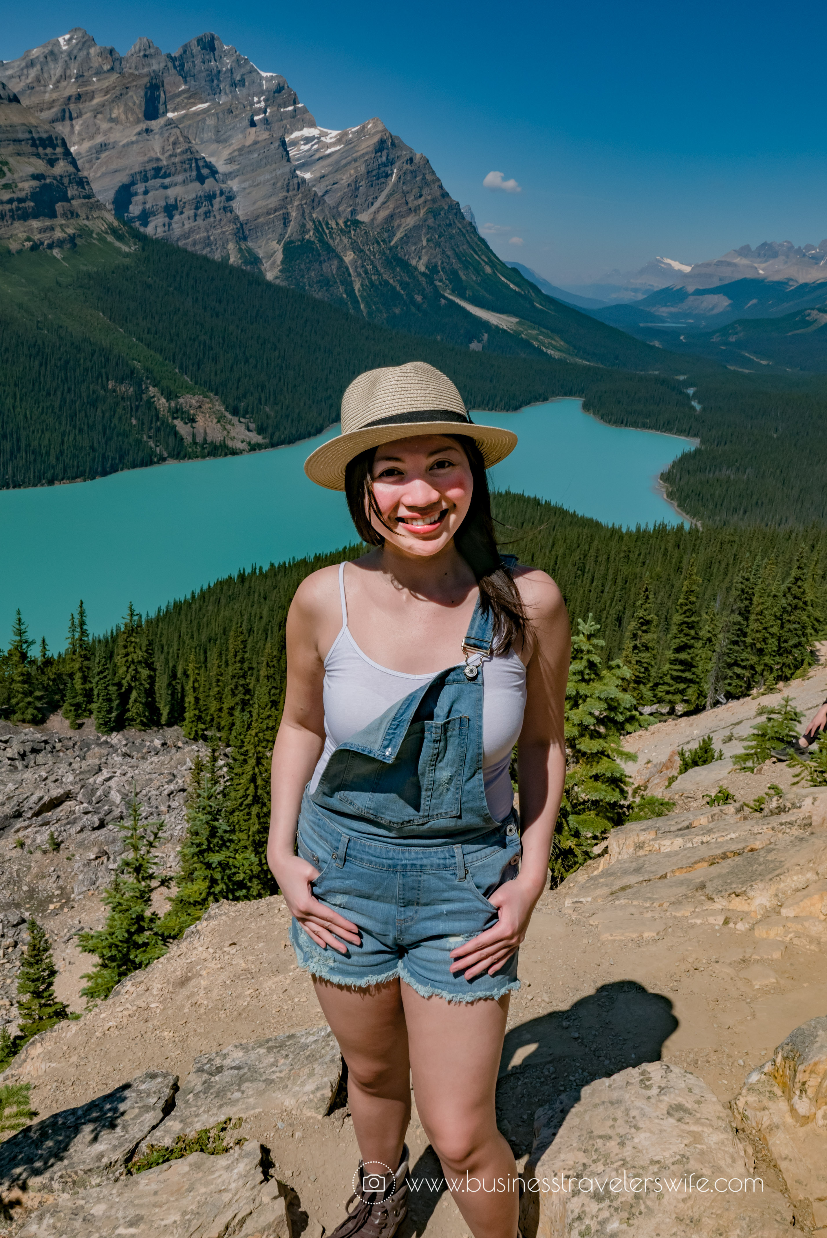 Me Scenic Summer Roadtrip to the Canadian Rockies Peyto Lake