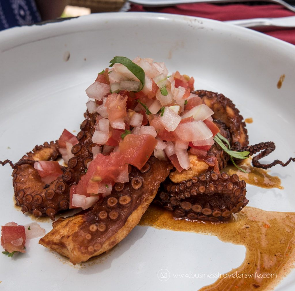 Experience the All-Inclusive Resort at Hyatt Ziva Cancun Habaneros Octopus Ceviche Tacos (1 of 1)