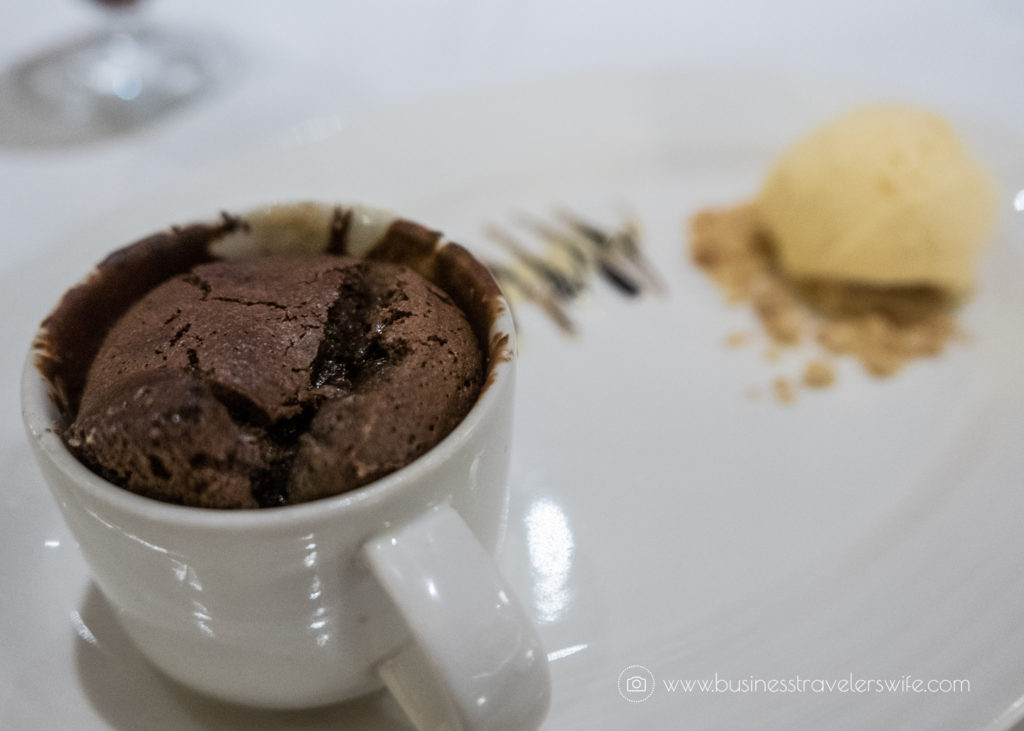 Experience the All-Inclusive Resort at Hyatt Ziva Cancun La Bastille chocolate souffle