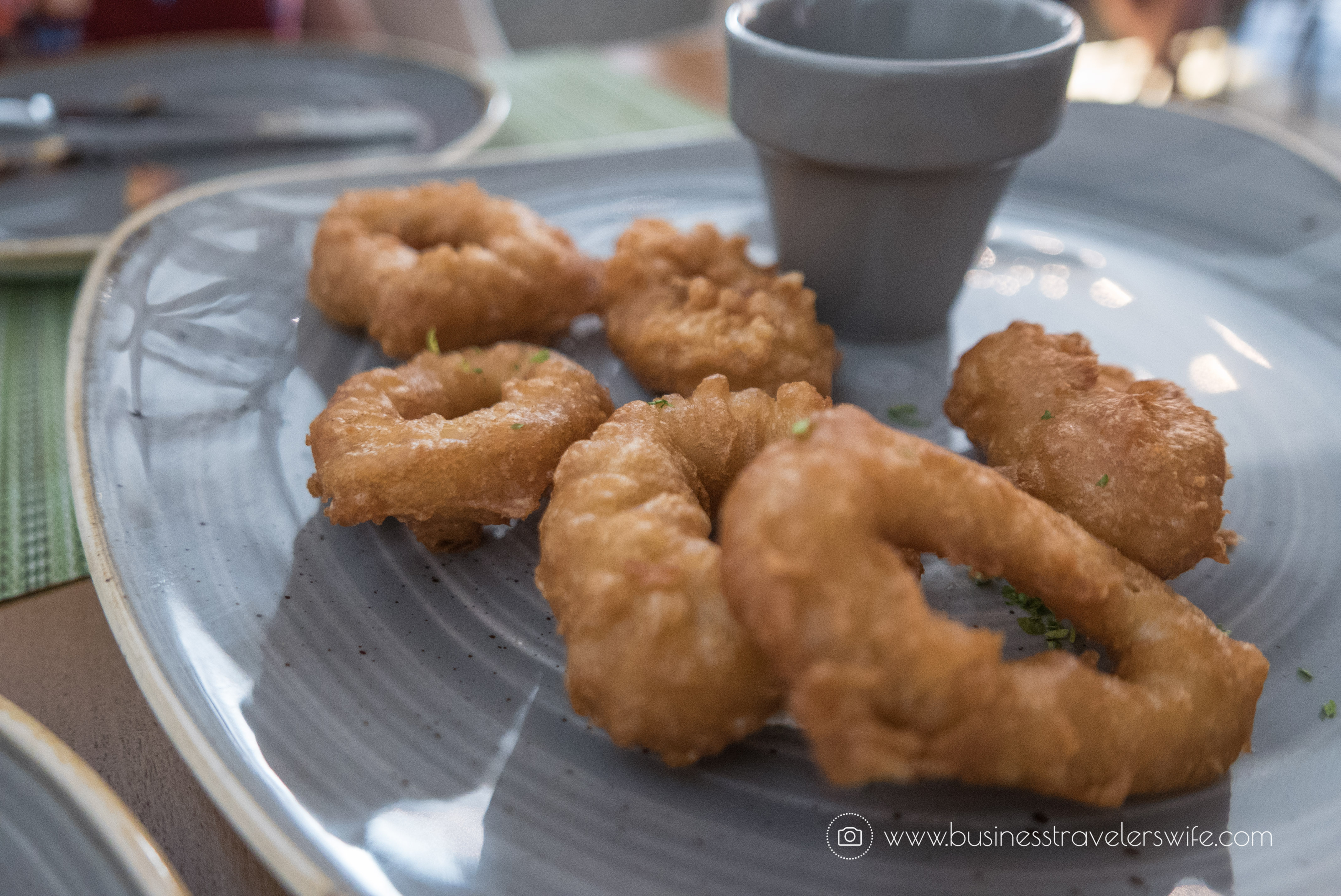 Experience the All-Inclusive Resort at Hyatt Ziva Cancun Lorenzo's fried calamari