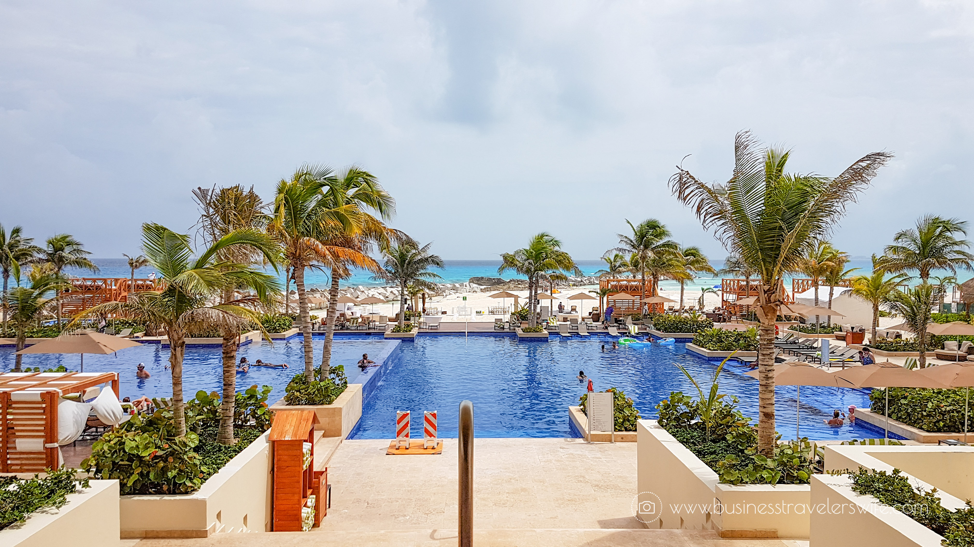 Experience the All-Inclusive Resort at Hyatt Ziva Cancun swimming pool