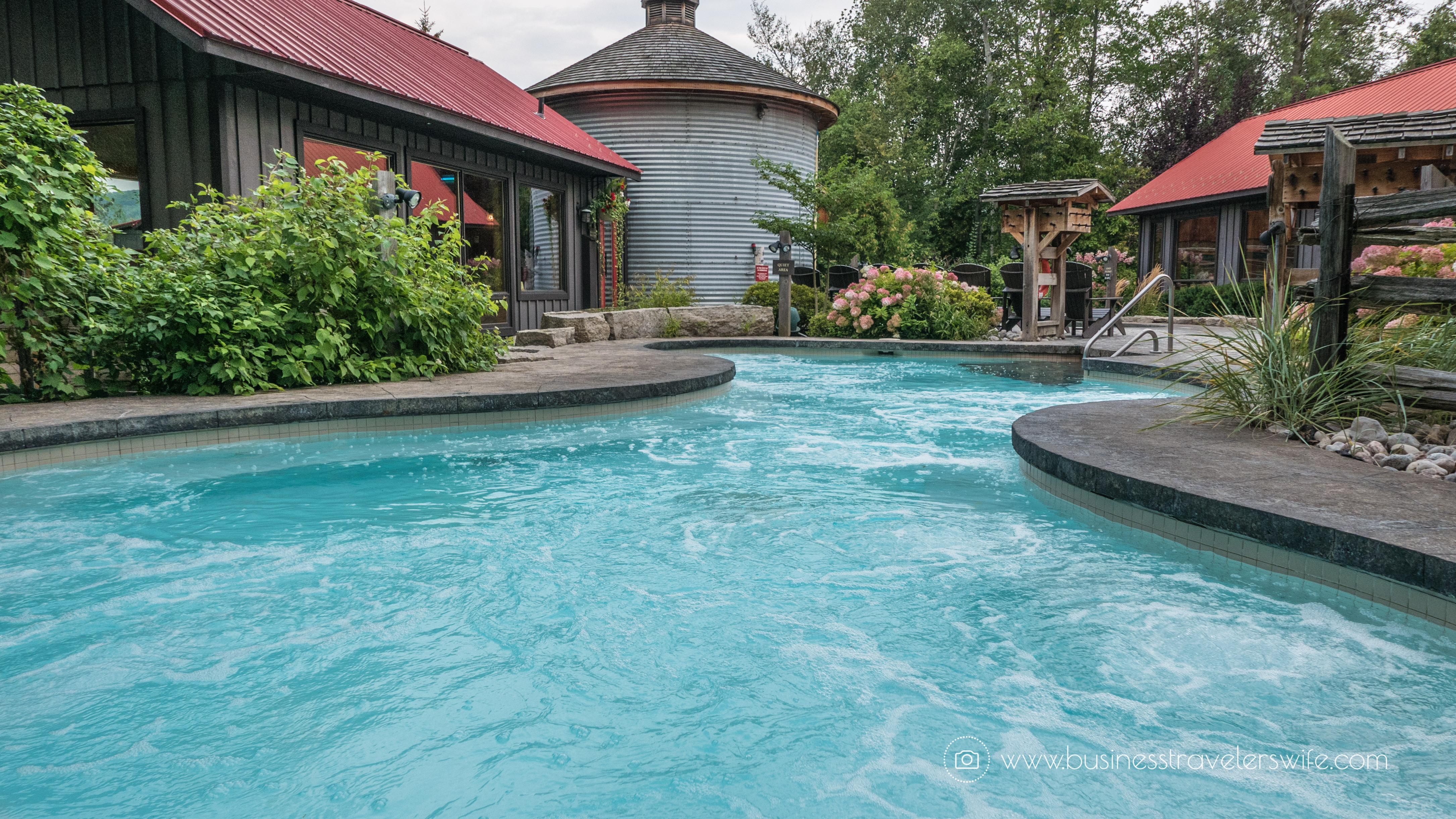 Relaxing Getaway at Scandinave Spa Blue Mountain forest bath