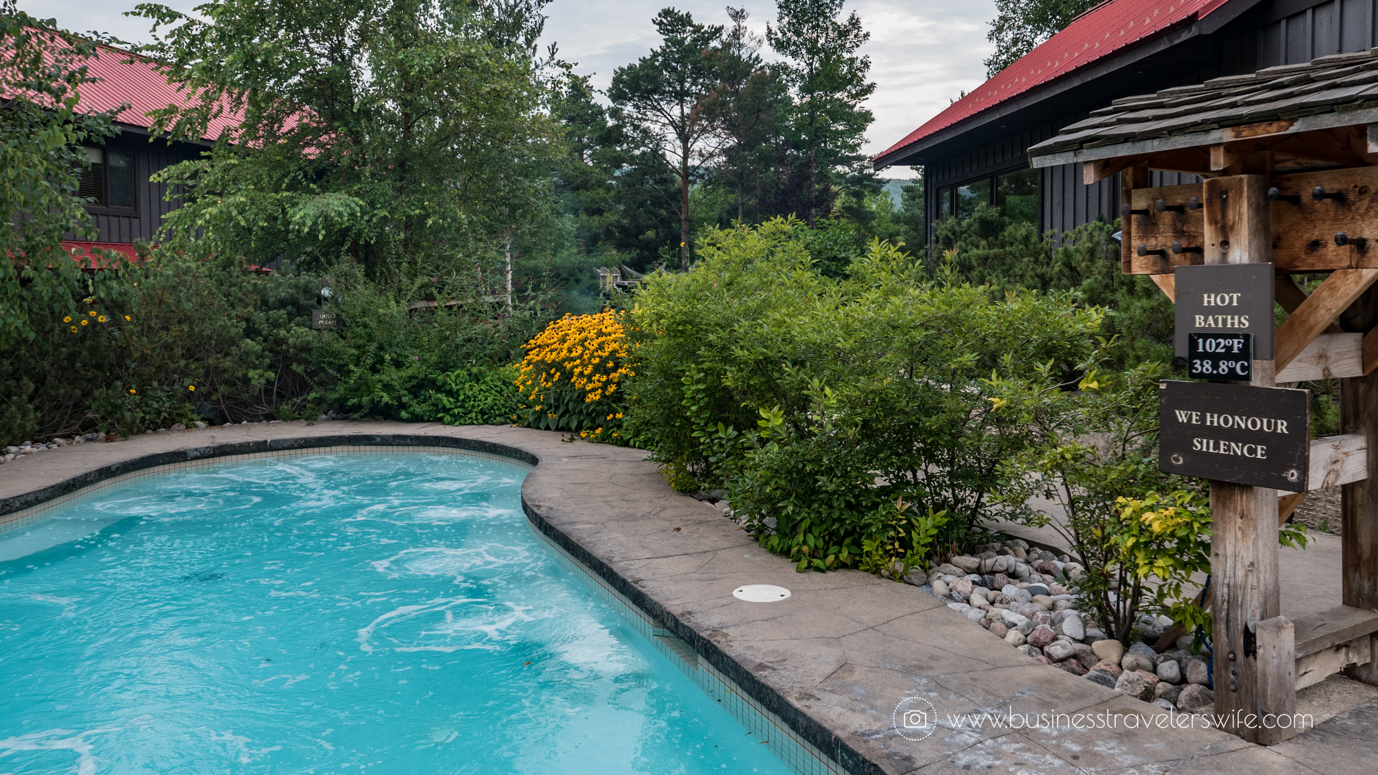 Relaxing Getaway at Scandinave Spa Blue Mountain scandinavian bath