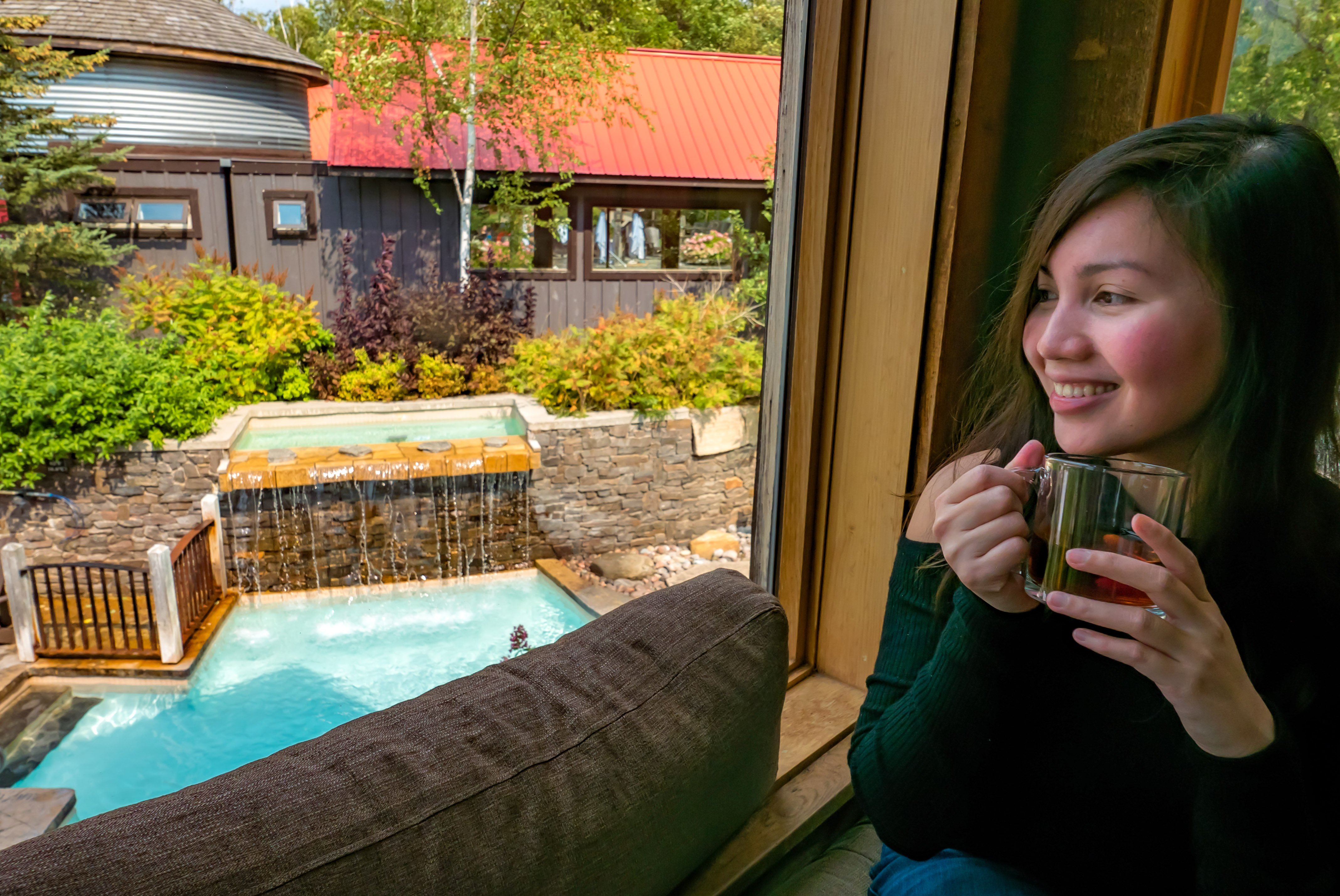 Relaxing Getaway at Scandinave Spa Blue Mountain scandinavian bath Business Traveler's Wife