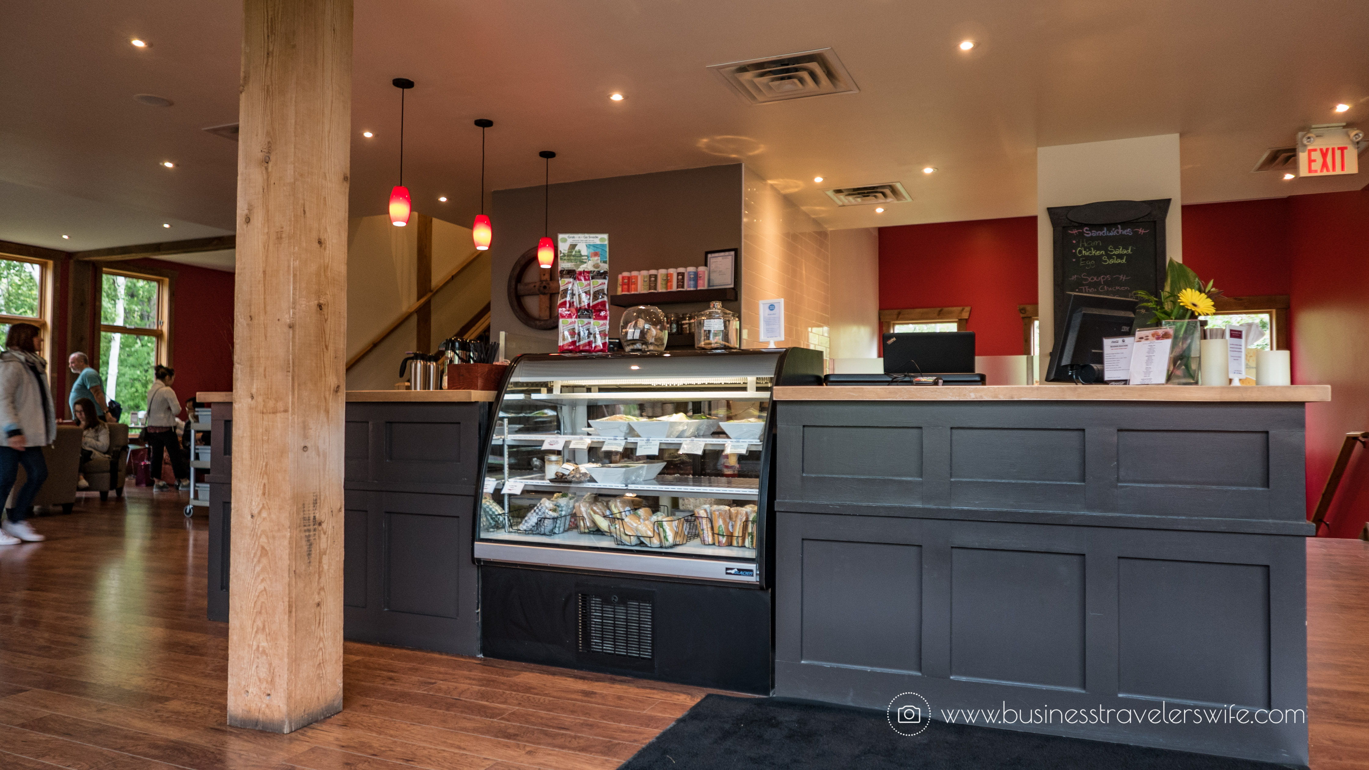 Relaxing Getaway at Scandinave Spa Blue Mountain the bistro