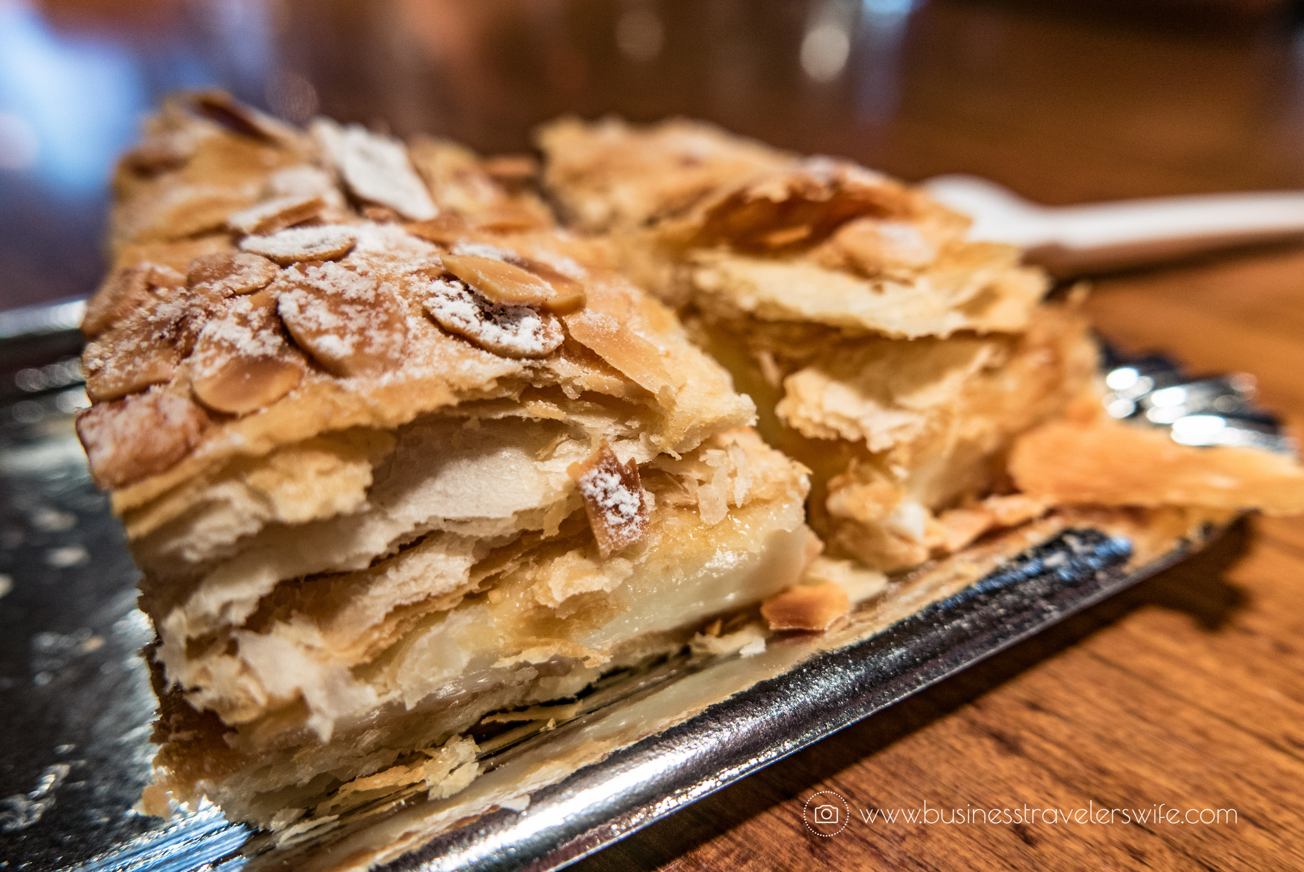 Experiencing the Best of Madrid in a Day - Explore, Eat, Stay Food Markets Mercado de San Miguel dessert pastry Horno de San Onofre’s Milhoja Danesa