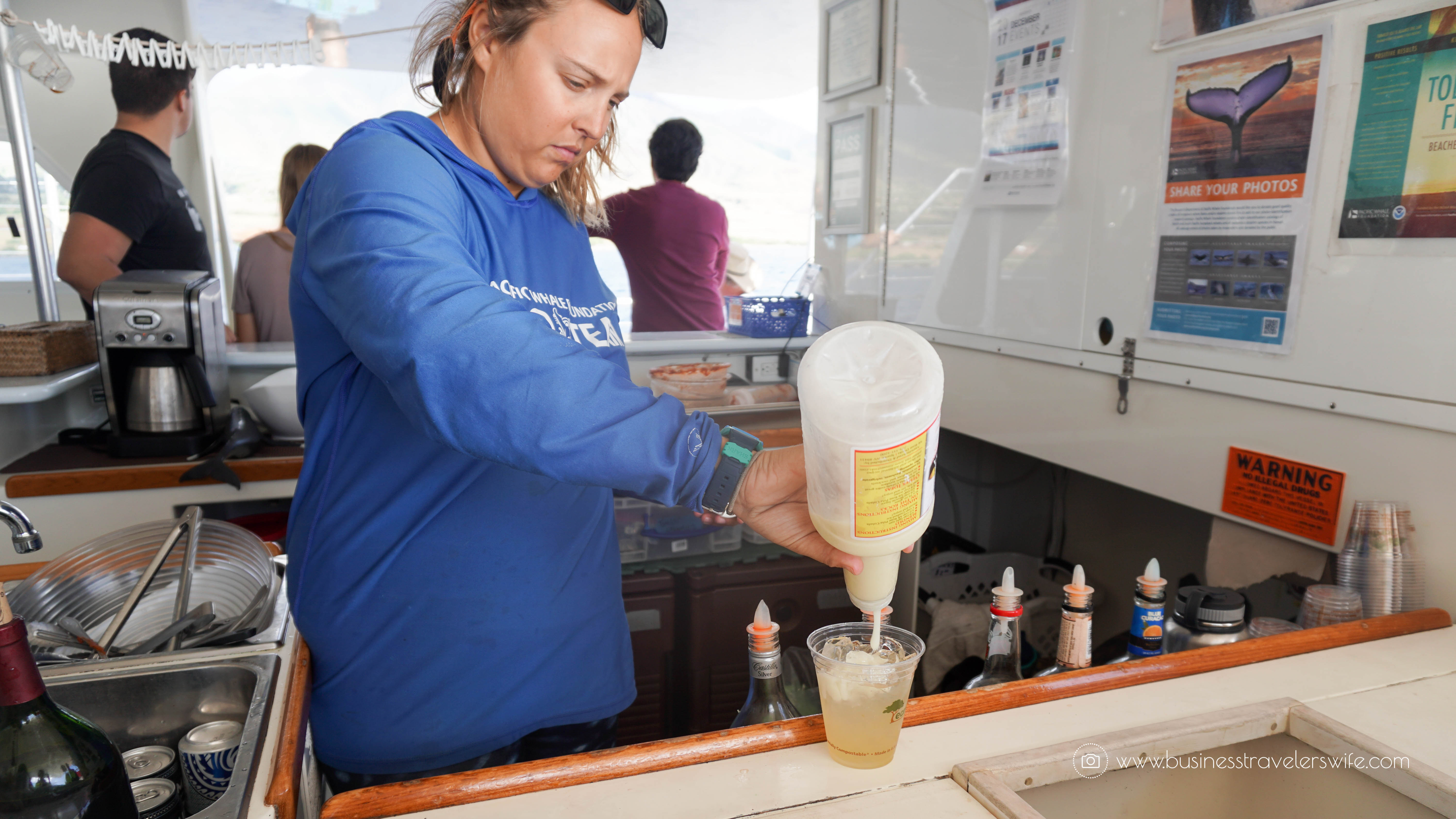 10 Things to Know Before You Go Whale Watching in Maui Hawaii Whalewatch Sail Deluxe Tour Pacific Whale Foundation drinks