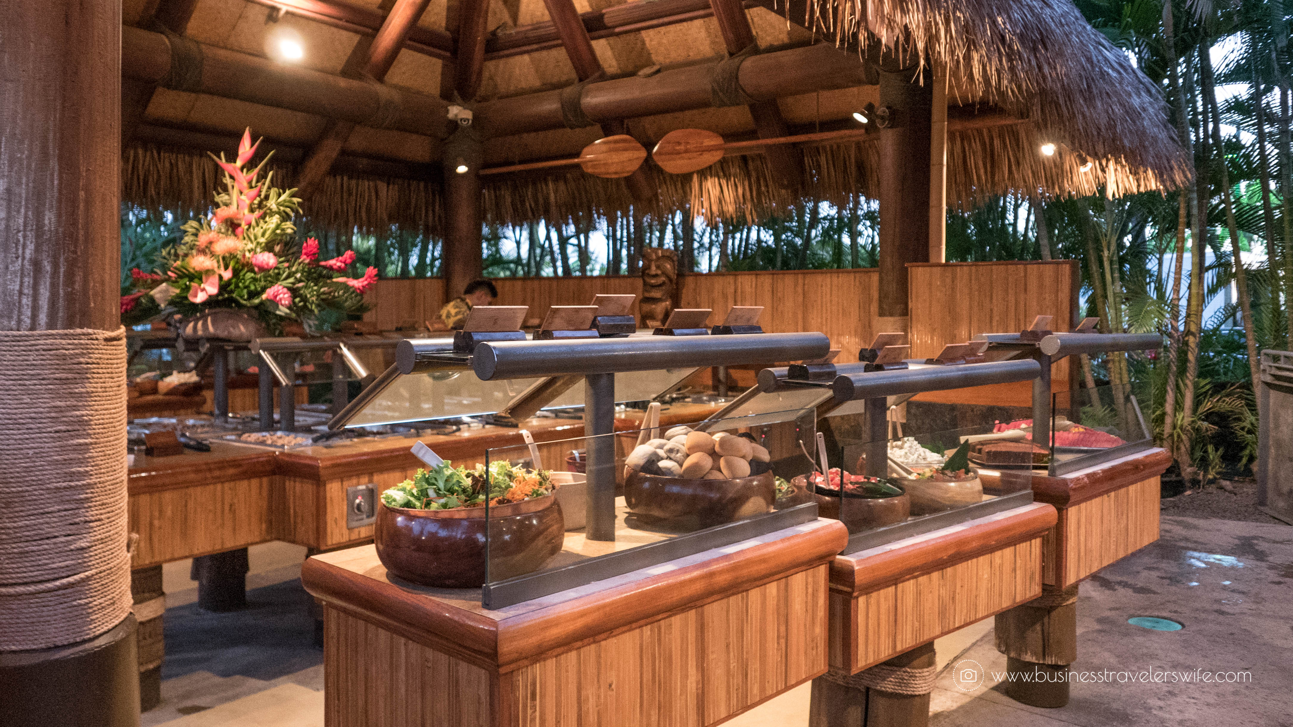 A Feast for the Belly and the Eyes at Old Lahaina Luau in Maui, Hawaii Feast Buffet