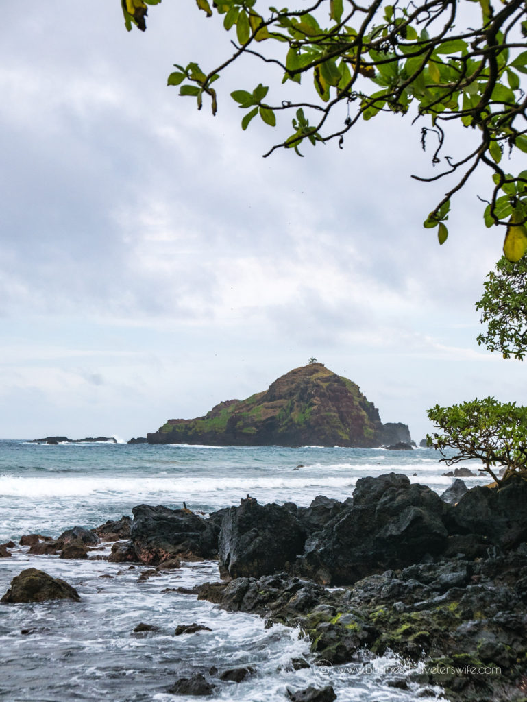 10 Memorable Stops on the Road to Hana for A Self-Drive Tour Maui, Hawaii Koki Beach Red Rock Alau Island