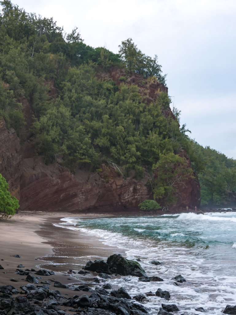 10 Memorable Stops on the Road to Hana for A Self-Drive Tour Maui, Hawaii Koki Beach Red Rock Alau Island