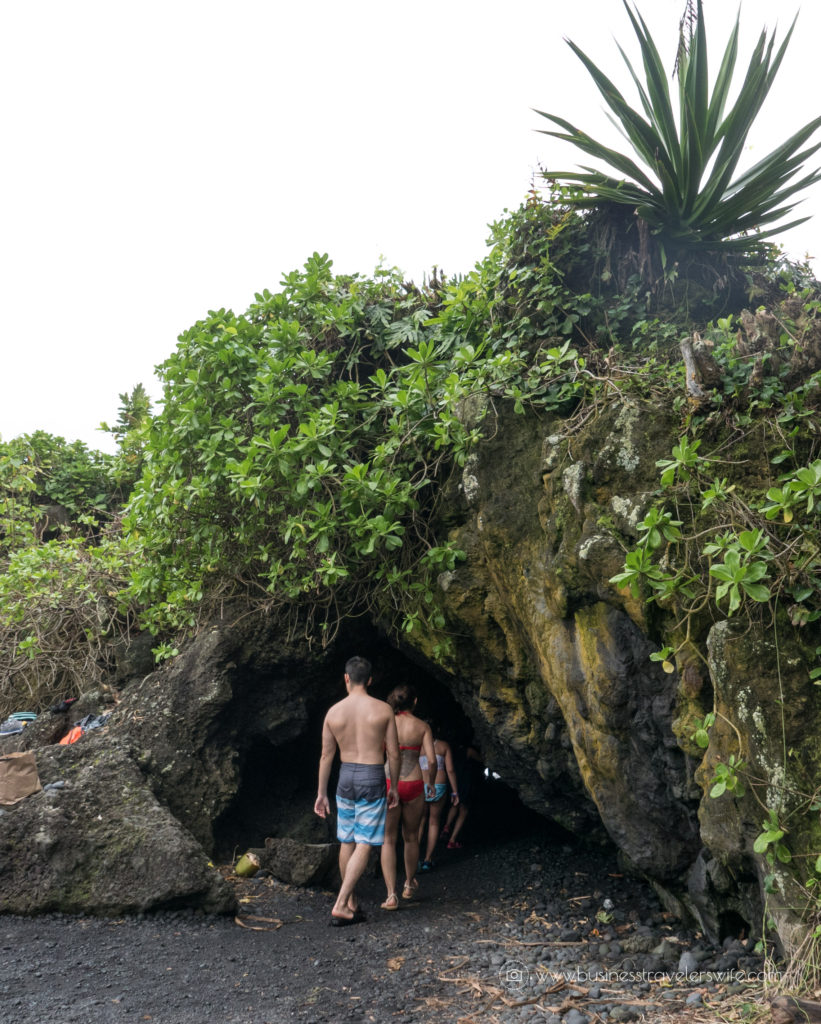10 Memorable Stops on the Road to Hana for A Self-Drive Tour Maui, Hawaii Wai’anapanapa Black Sand Beach