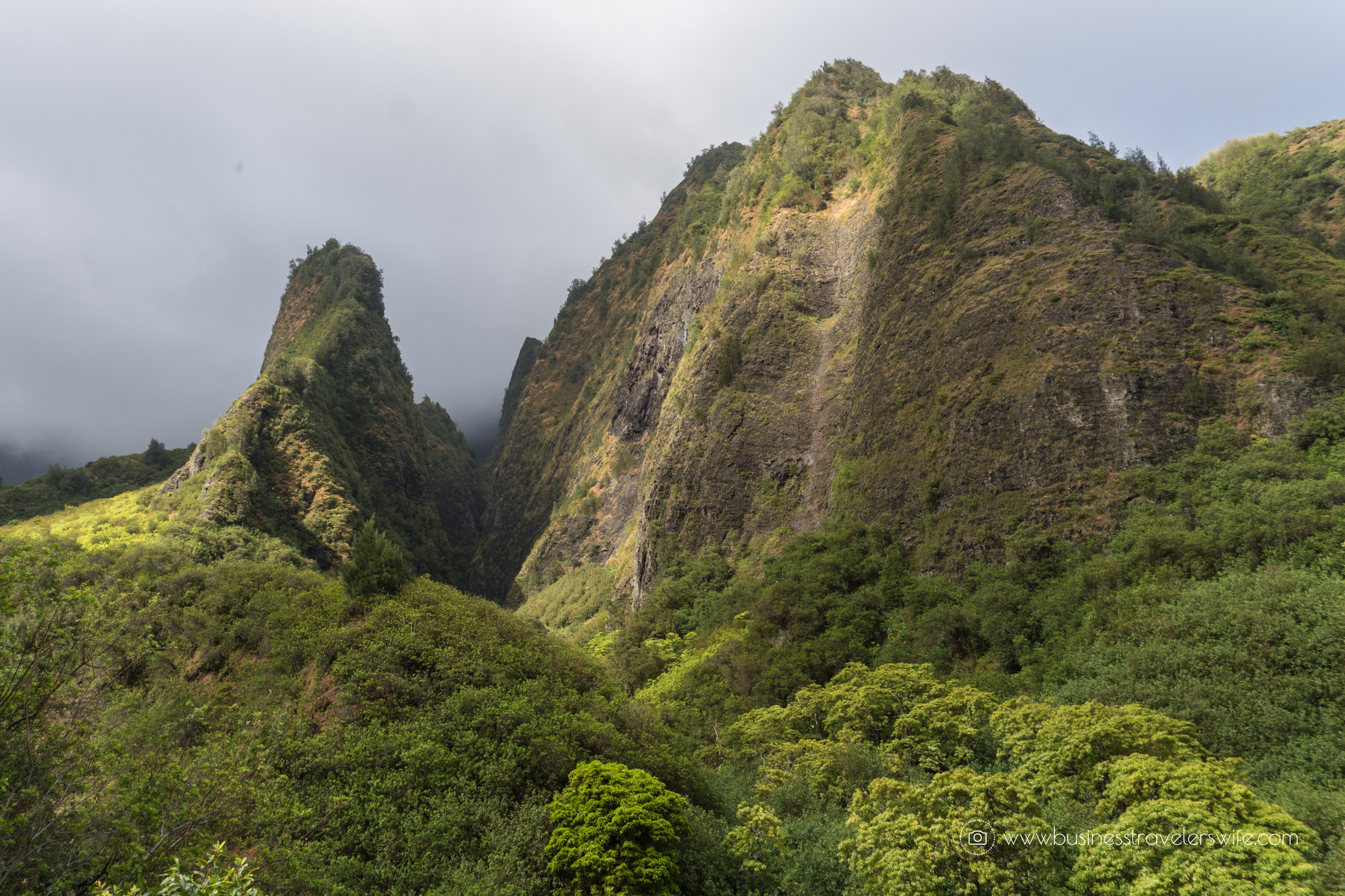 Visiting Haleakala Crater, Iao Valley and Other Interesting Stops in Maui Valley Isle Excursions Tour Iao Valley Stairs Iao Needle-7