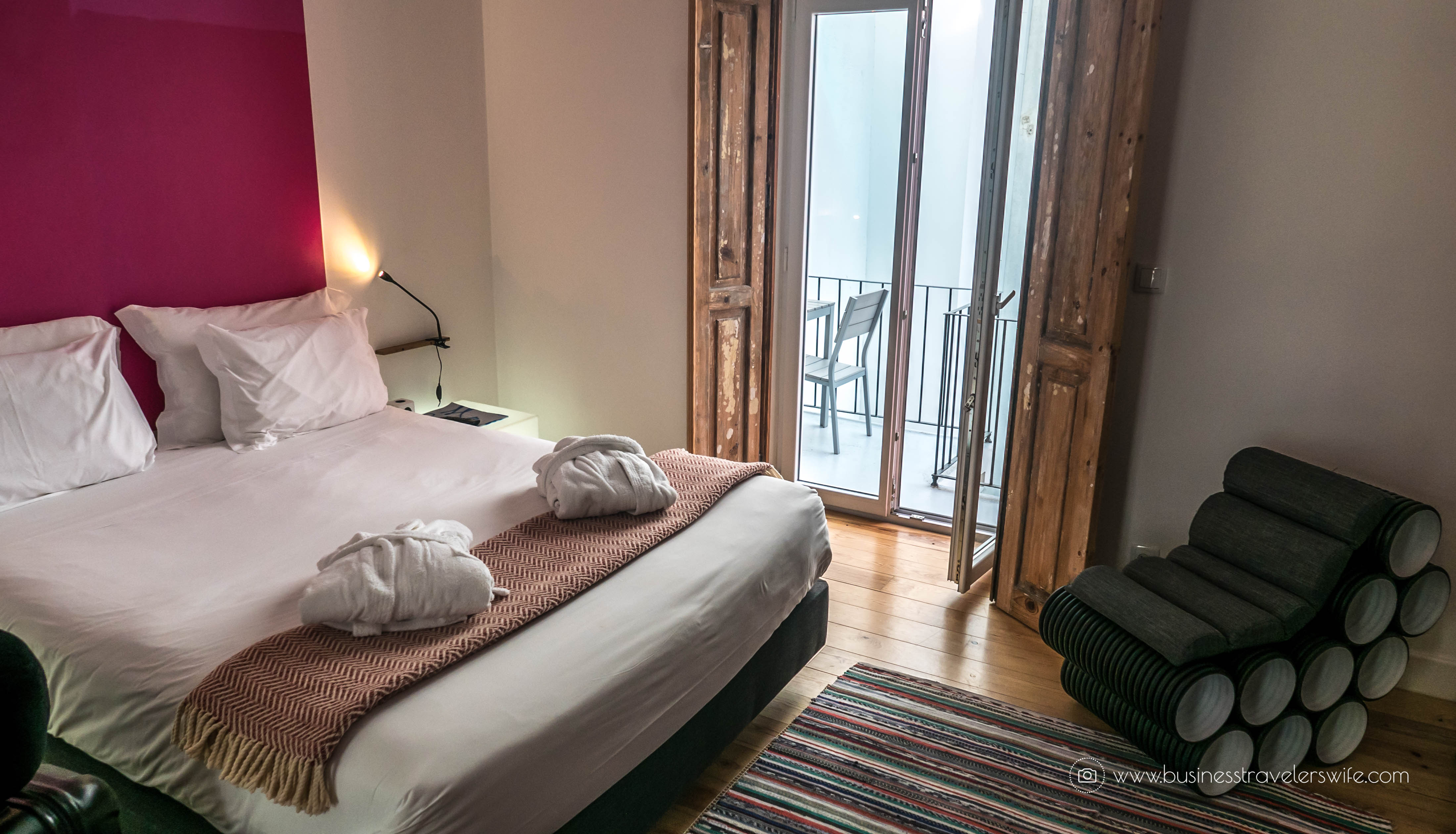 15 Travel Tips for Your First Trip to Lisbon Portugal Chiado Arty Flats Bedroom