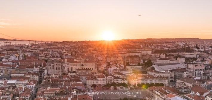 Featured Image 15 Travel Tips for Your First Trip to Lisbon Portugal Sunset Views
